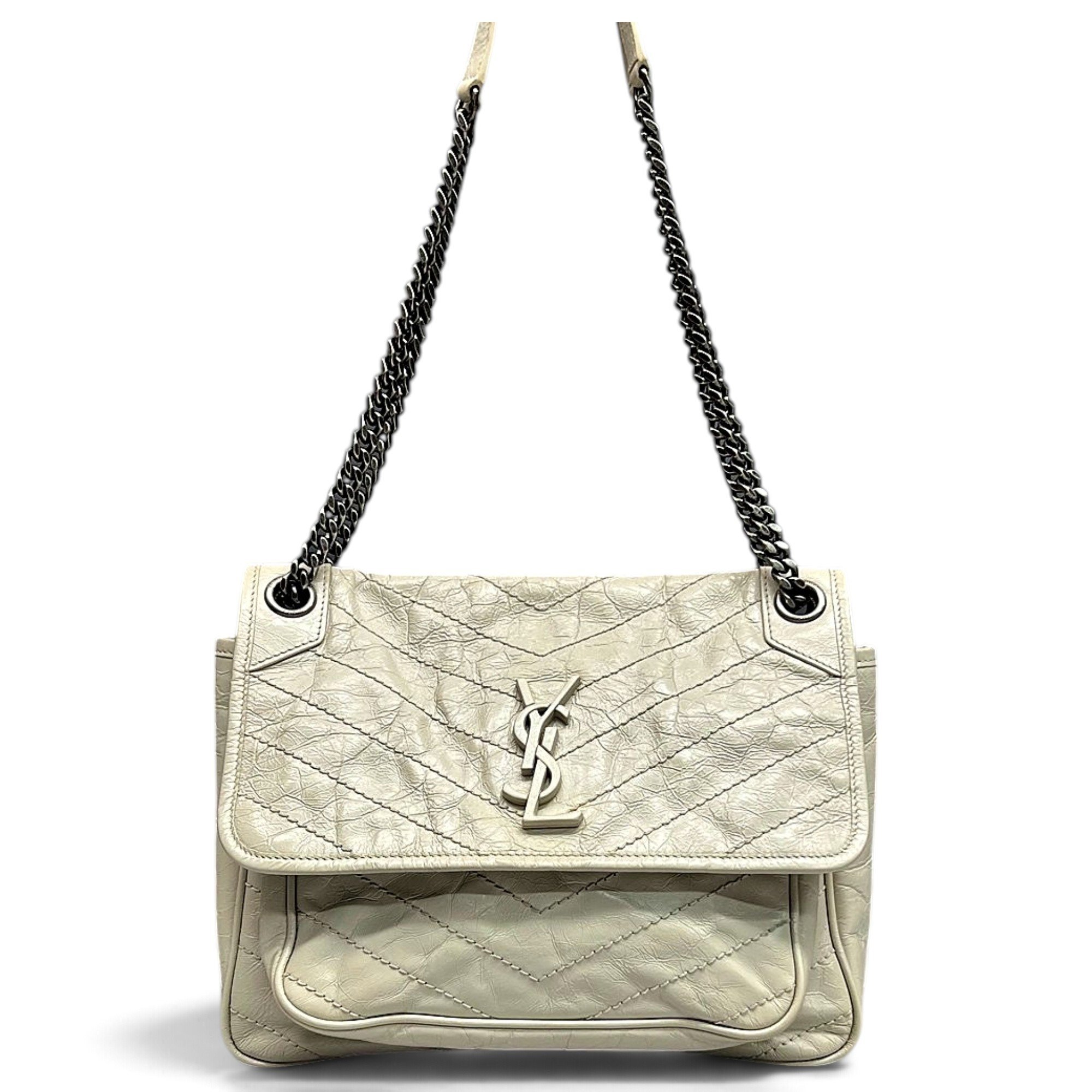 Niki leather crossbody bag