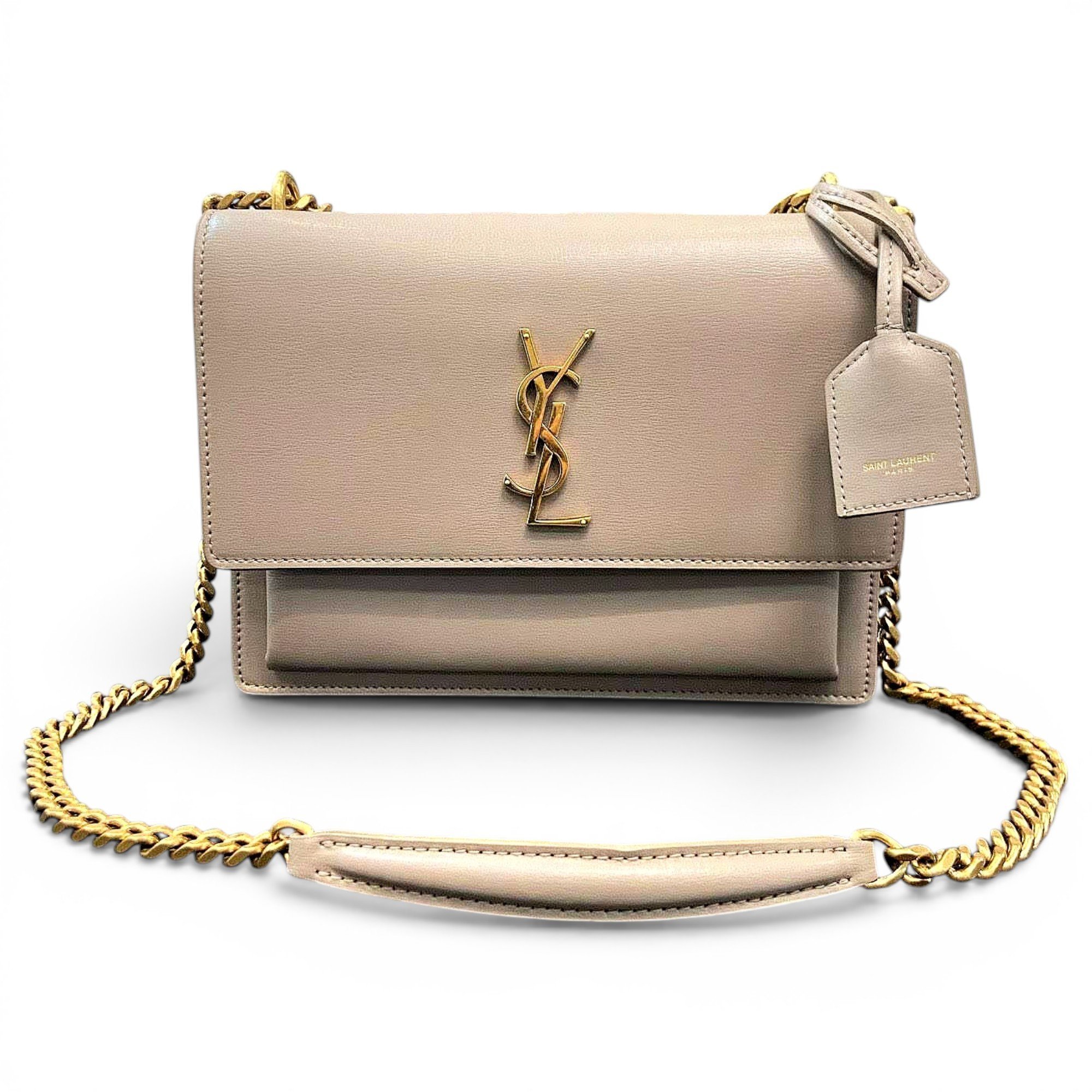 Sunset leather handbag