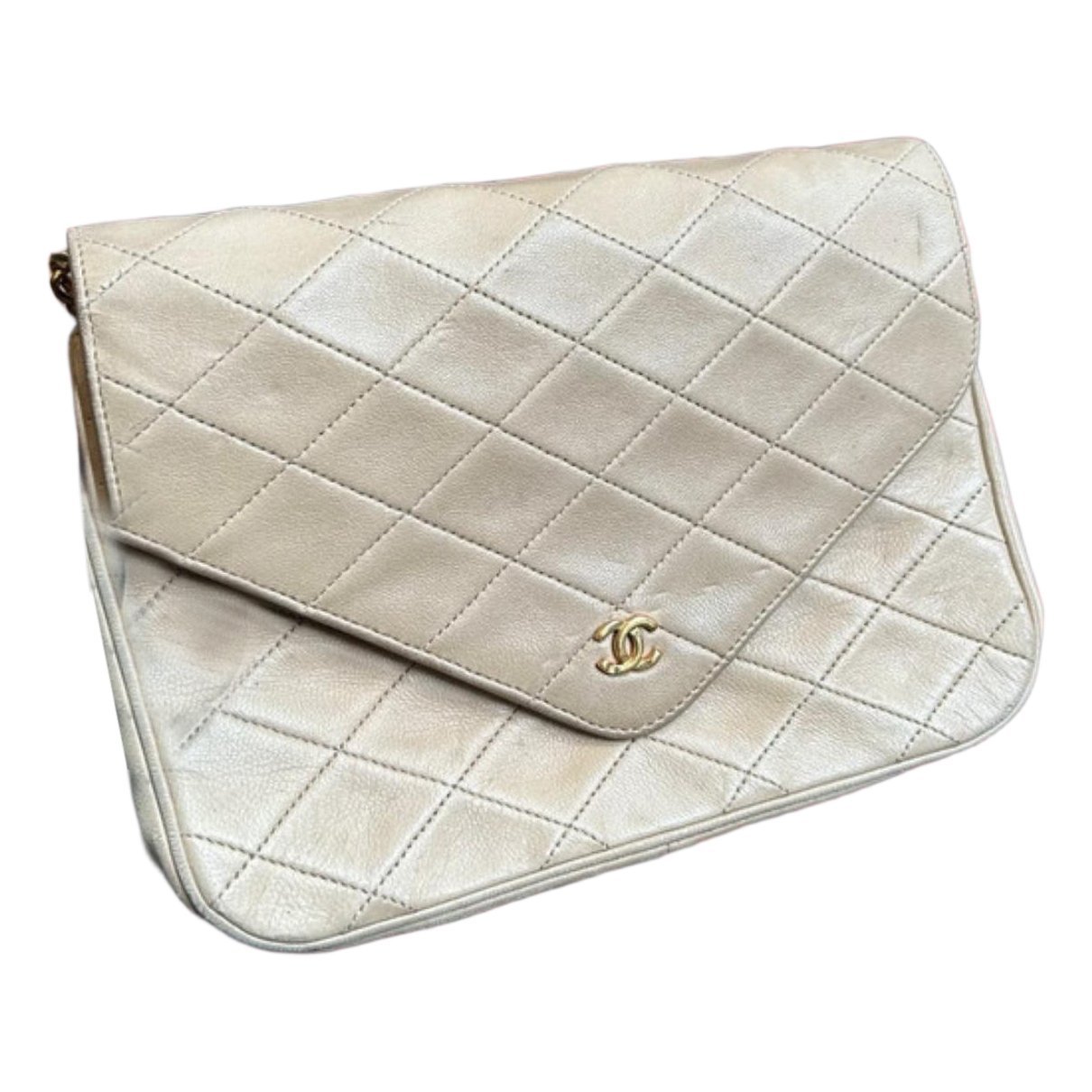 Trendy CC Flap leather handbag