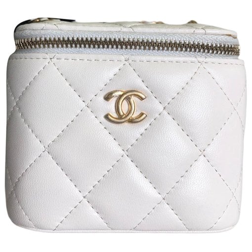 Trendy CC Vanity leather handbag