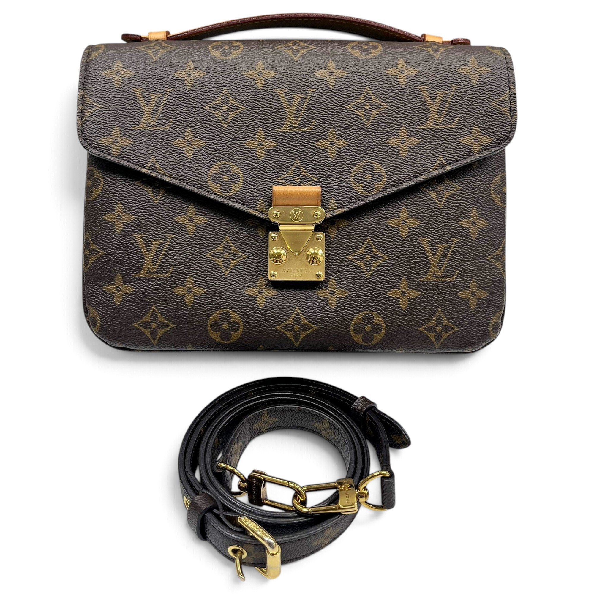 Metis leather handbag