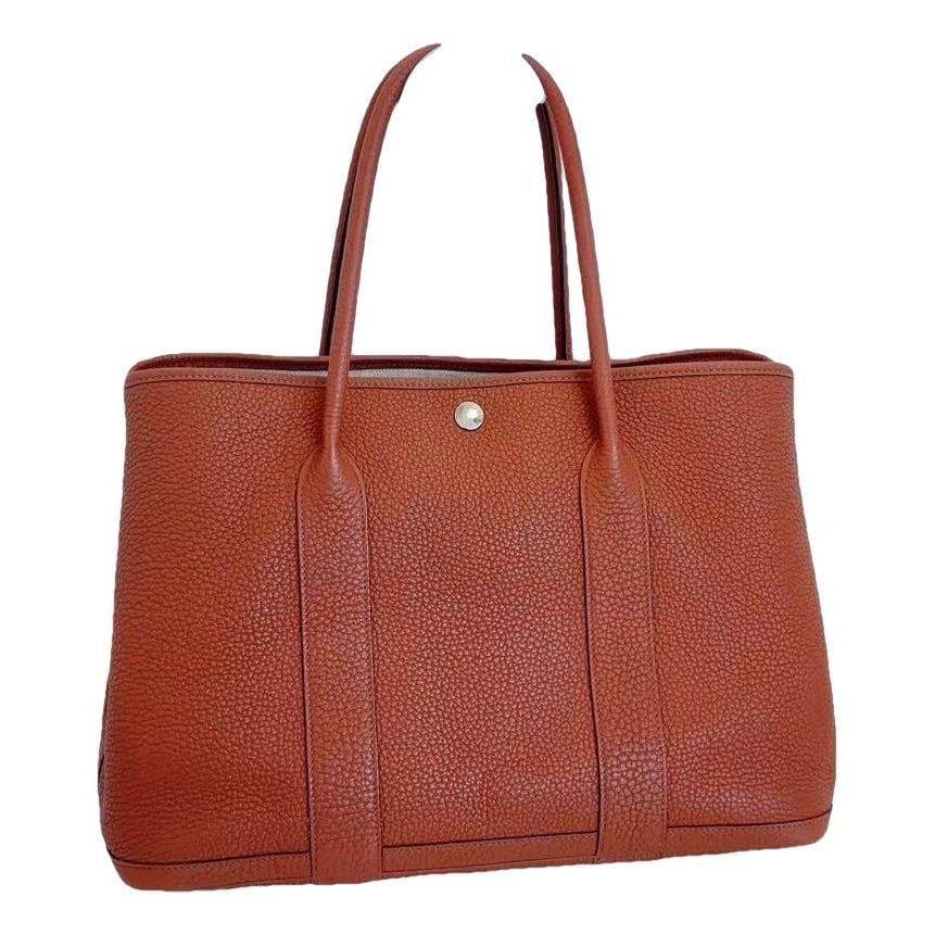 Garden Party leather tote