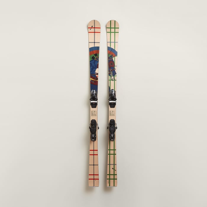 Off Piste Pair Of Alpine Skis