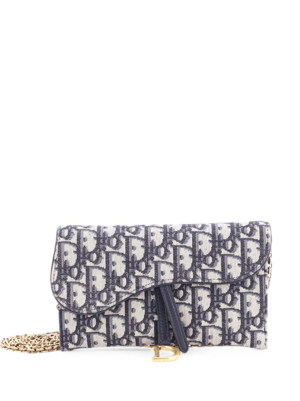 Saddle Chain Wallet Oblique Canvas crossbody bag