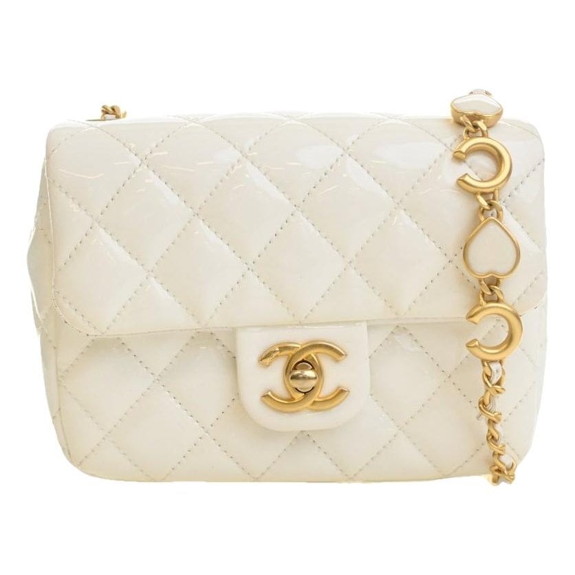 Patent leather crossbody bag