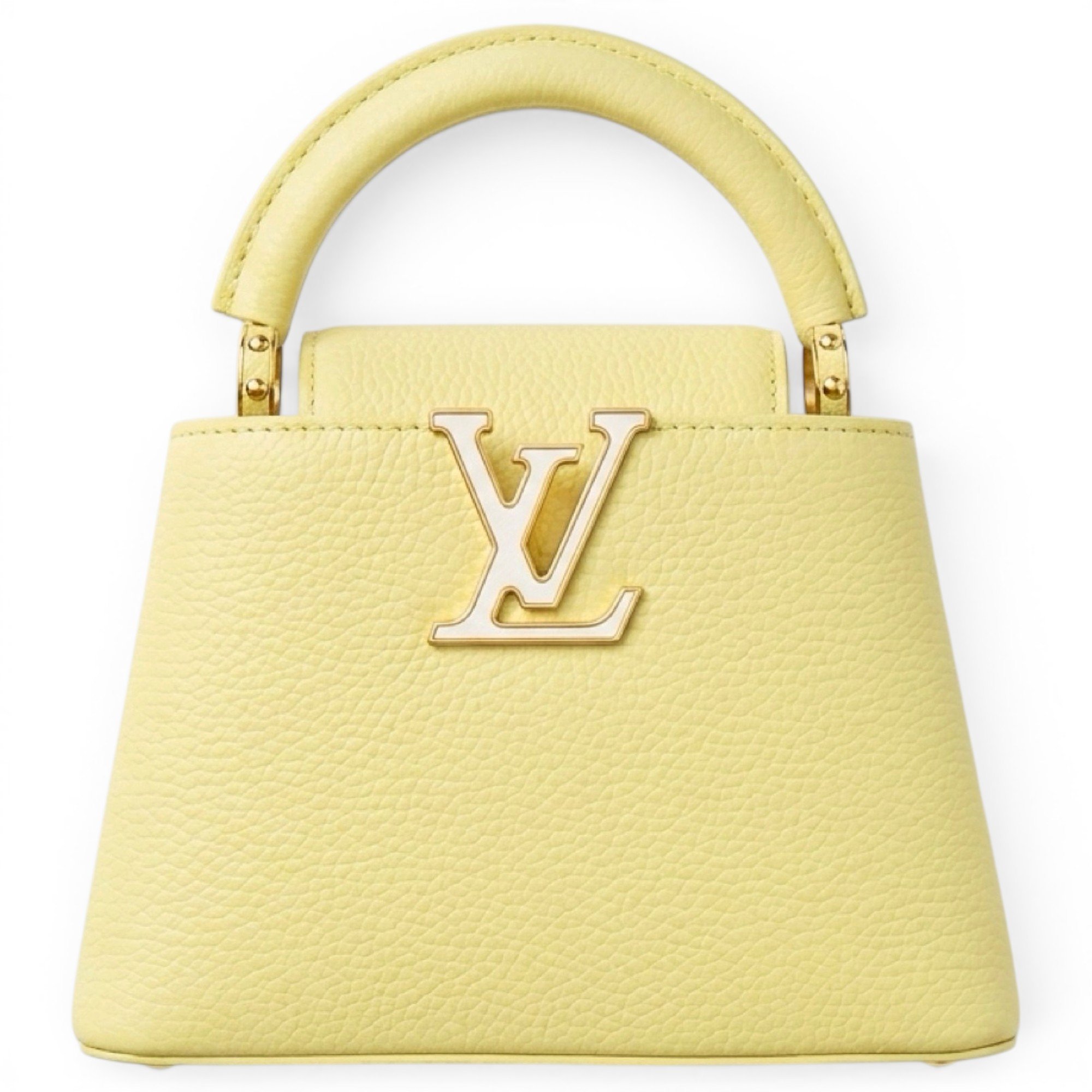 Capucines leather handbag