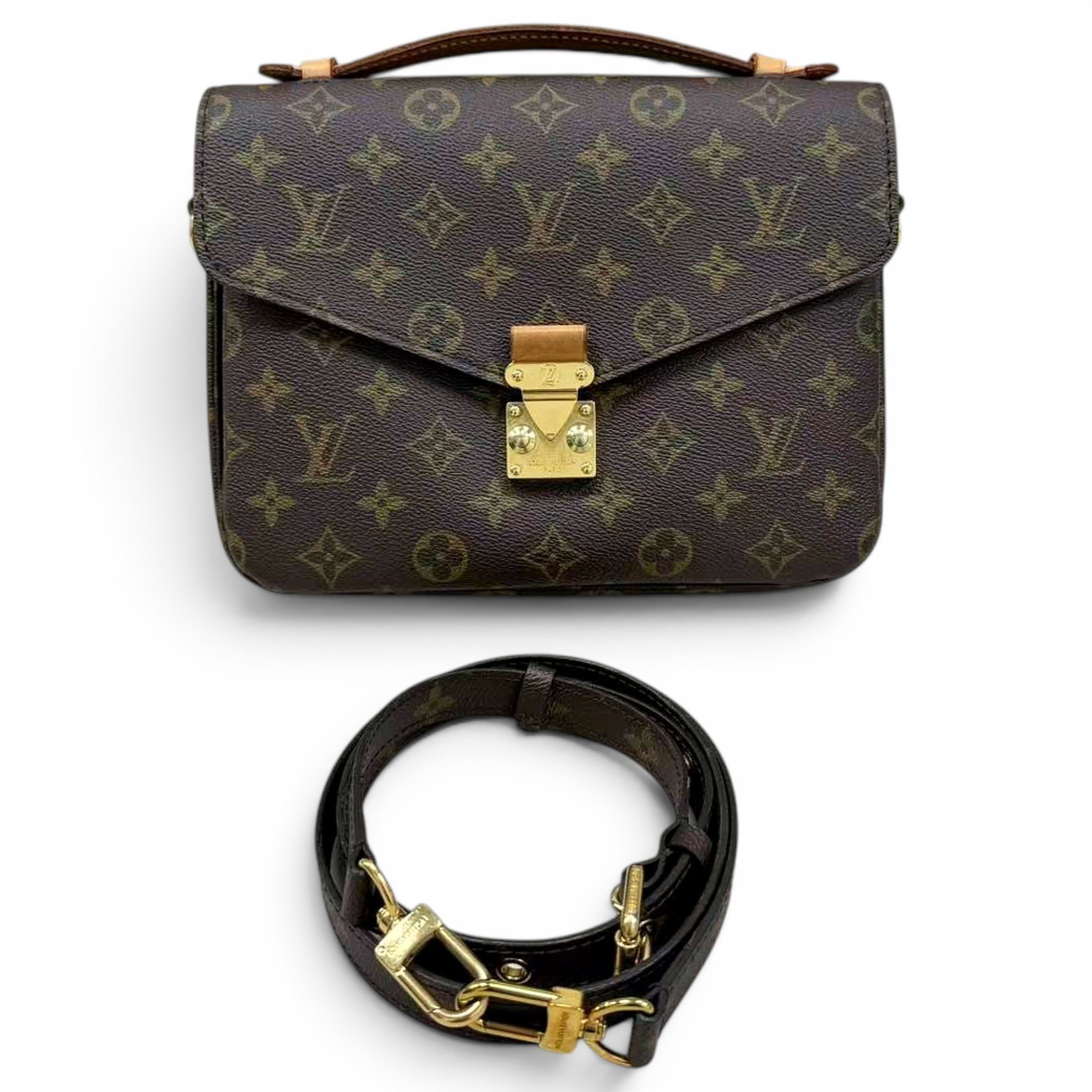Metis leather crossbody bag