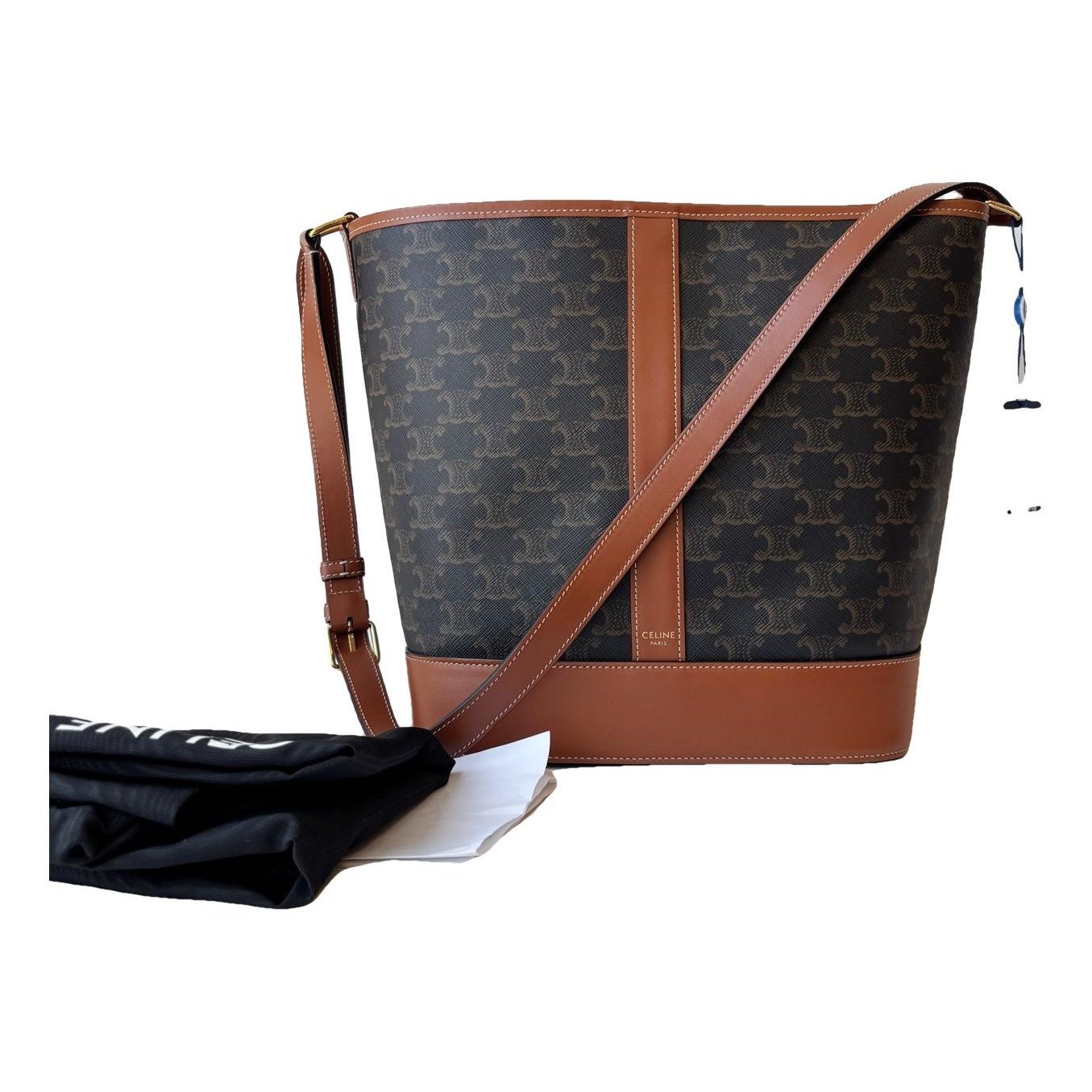 SAC SEAU leather handbag