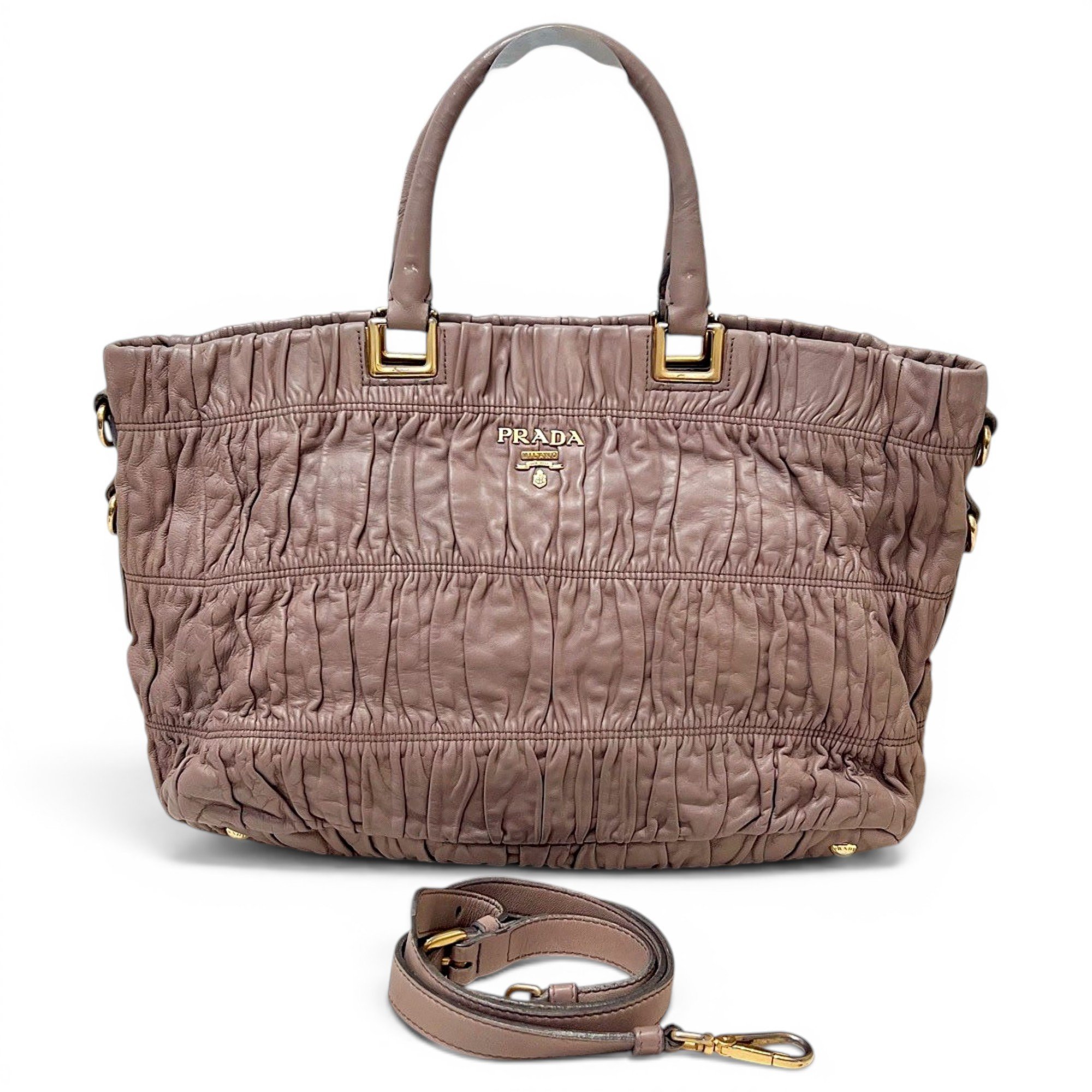 Leather handbag