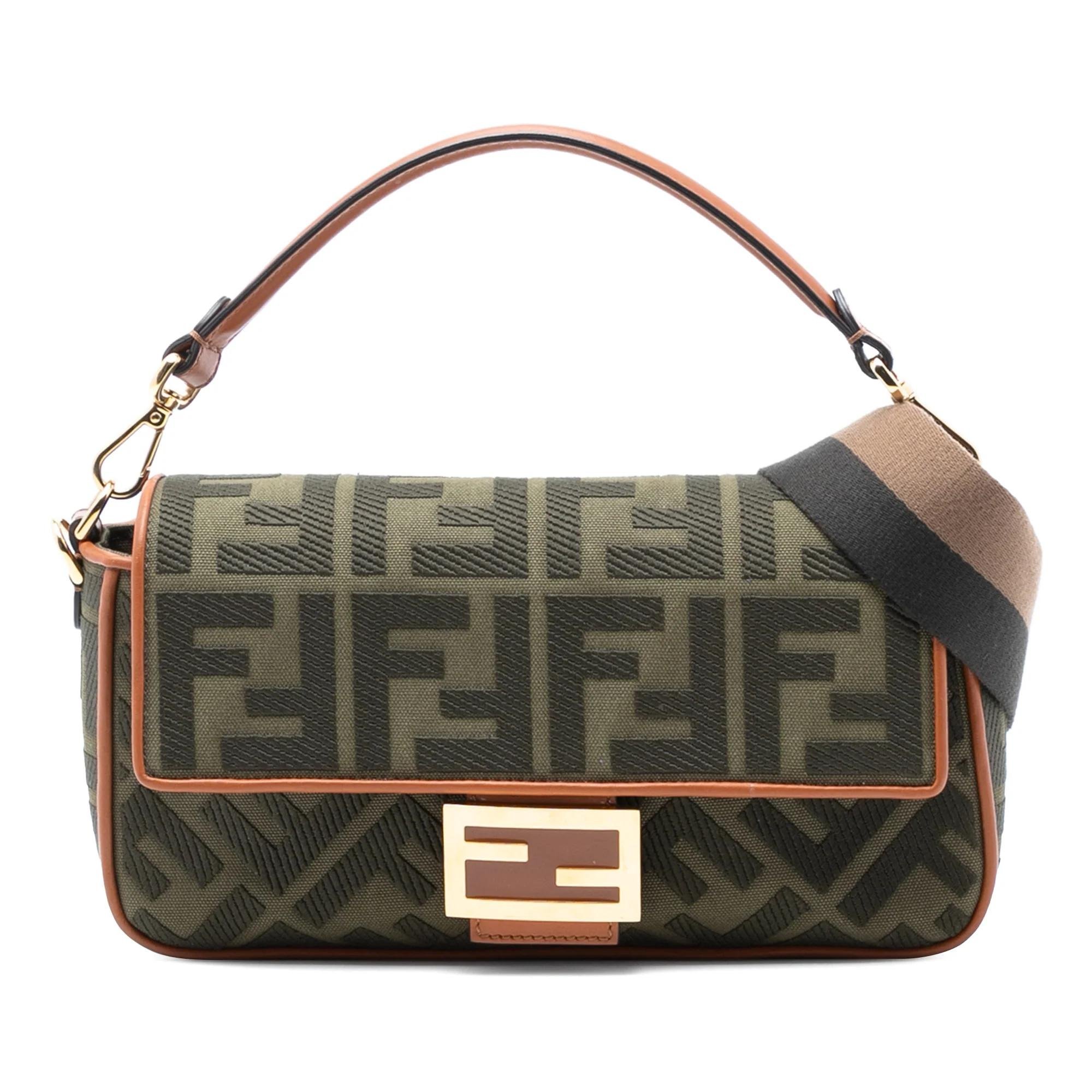 Fendi Baguette leather satchel