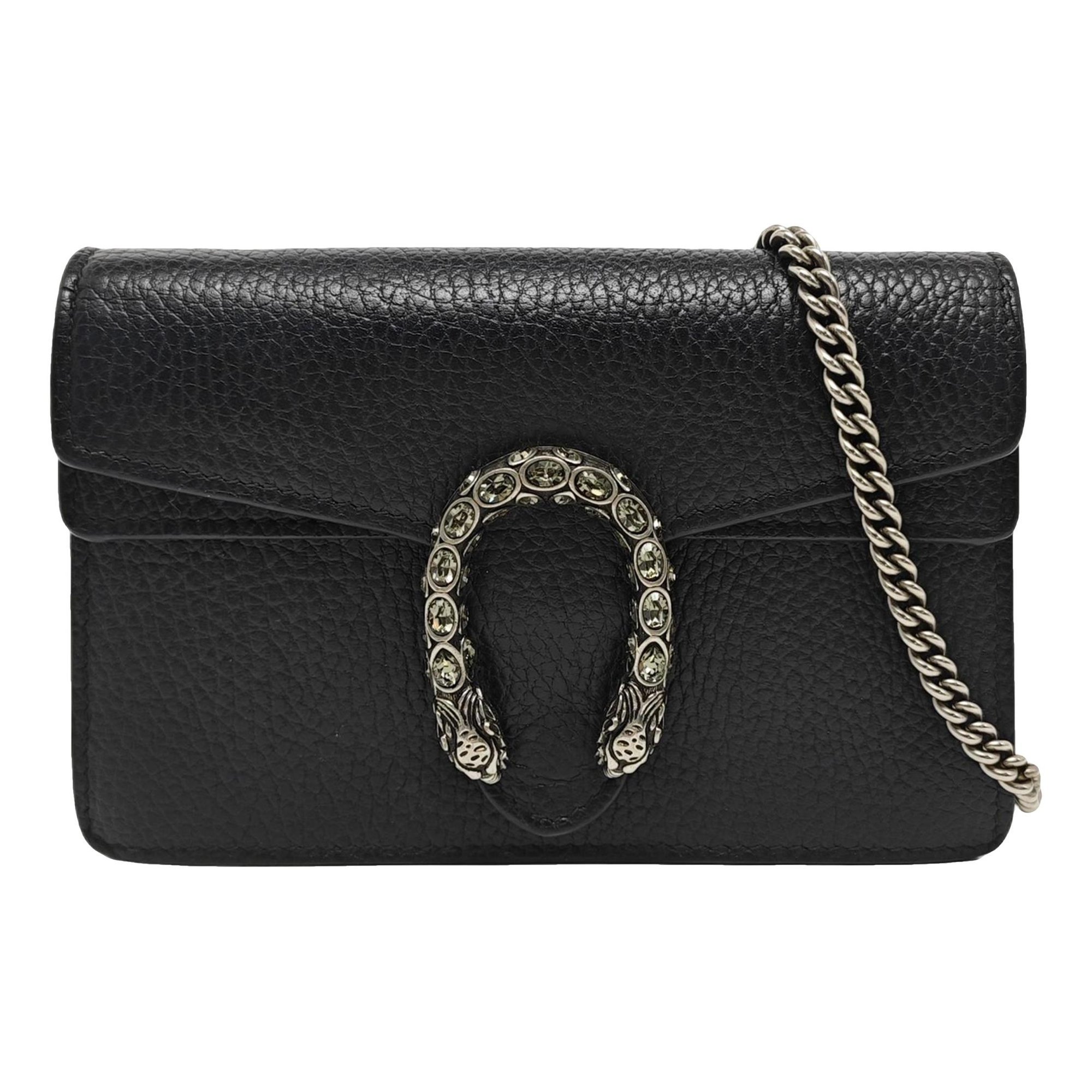 Dionysus Super Mini leather crossbody bag