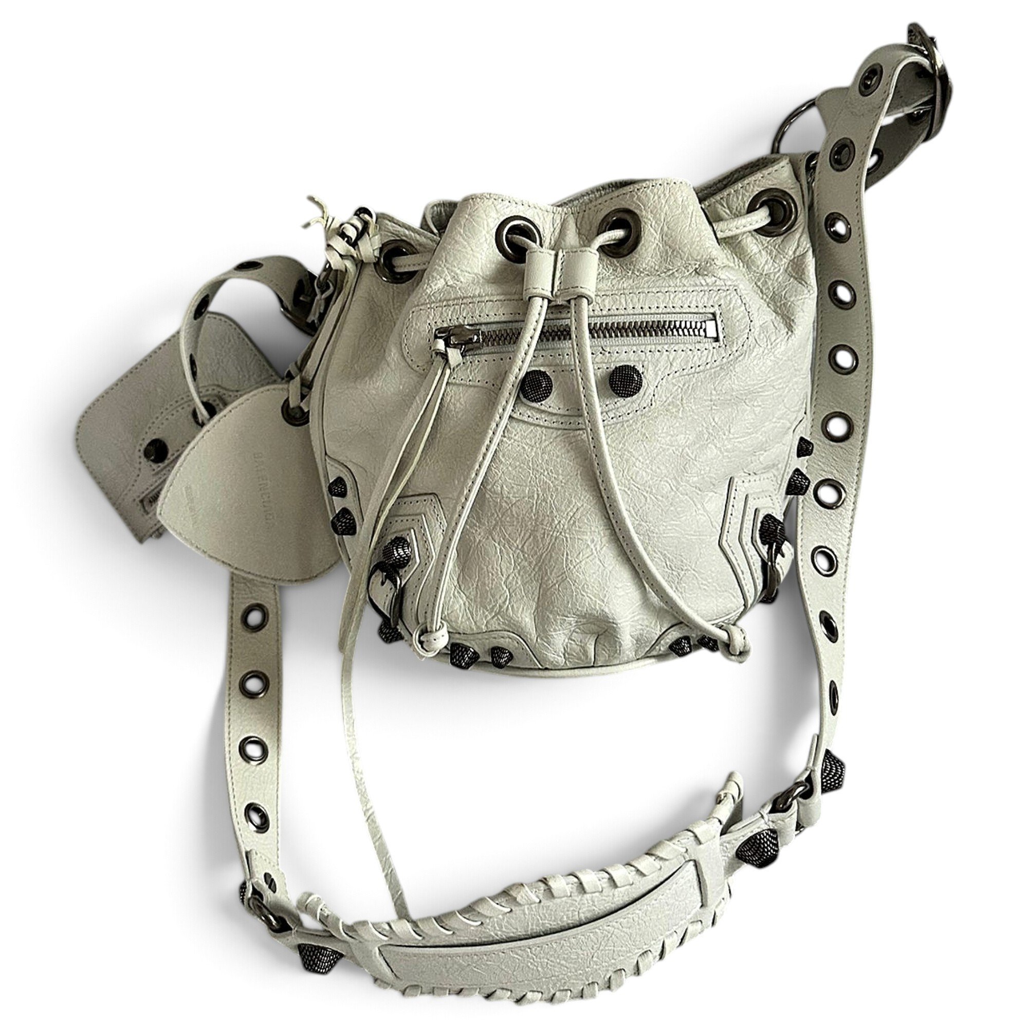 Le Cagole leather handbag