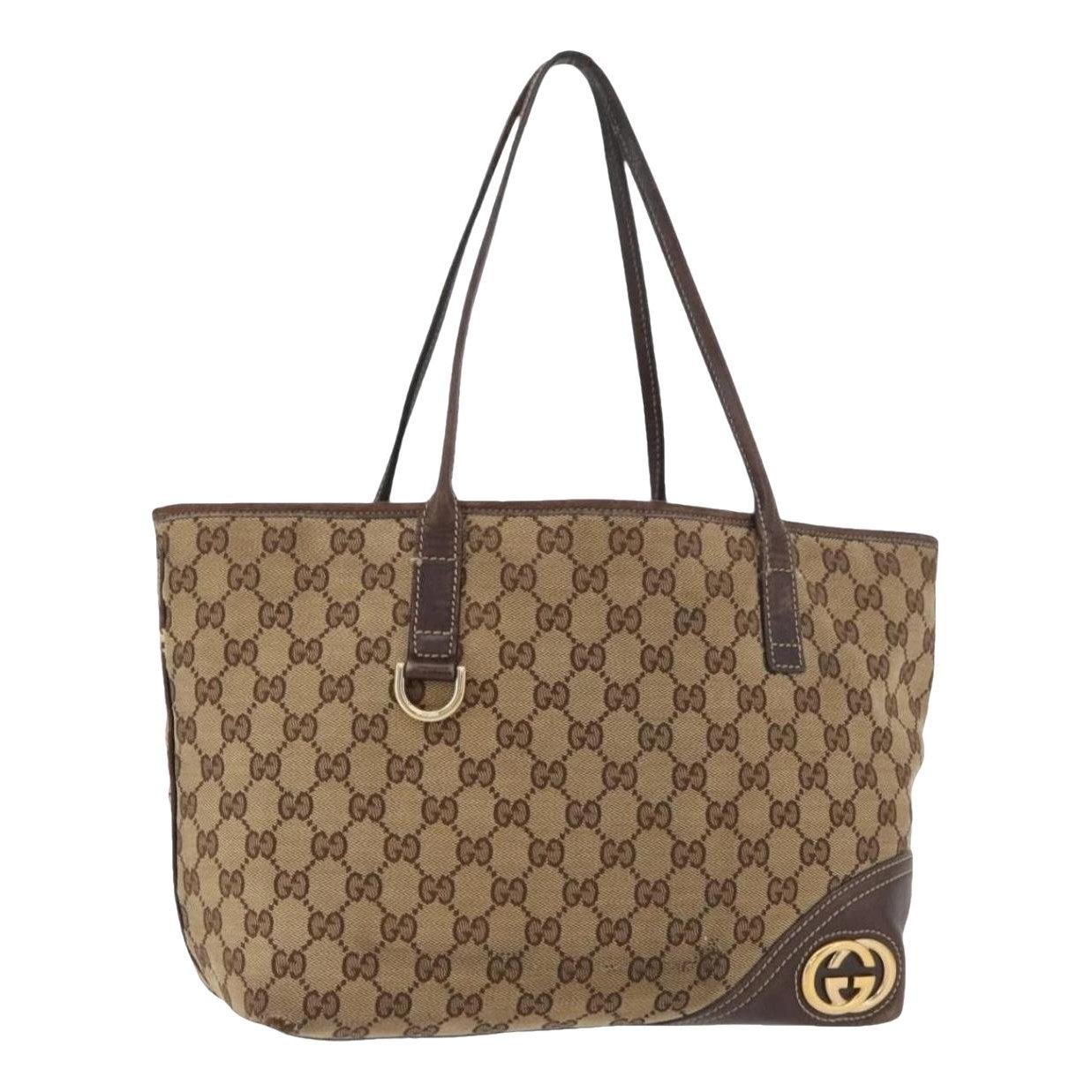 Leather tote
