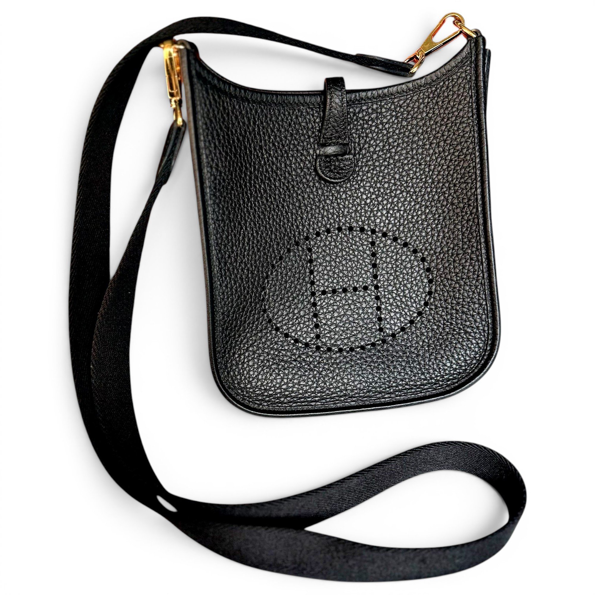 Evelyne leather crossbody bag