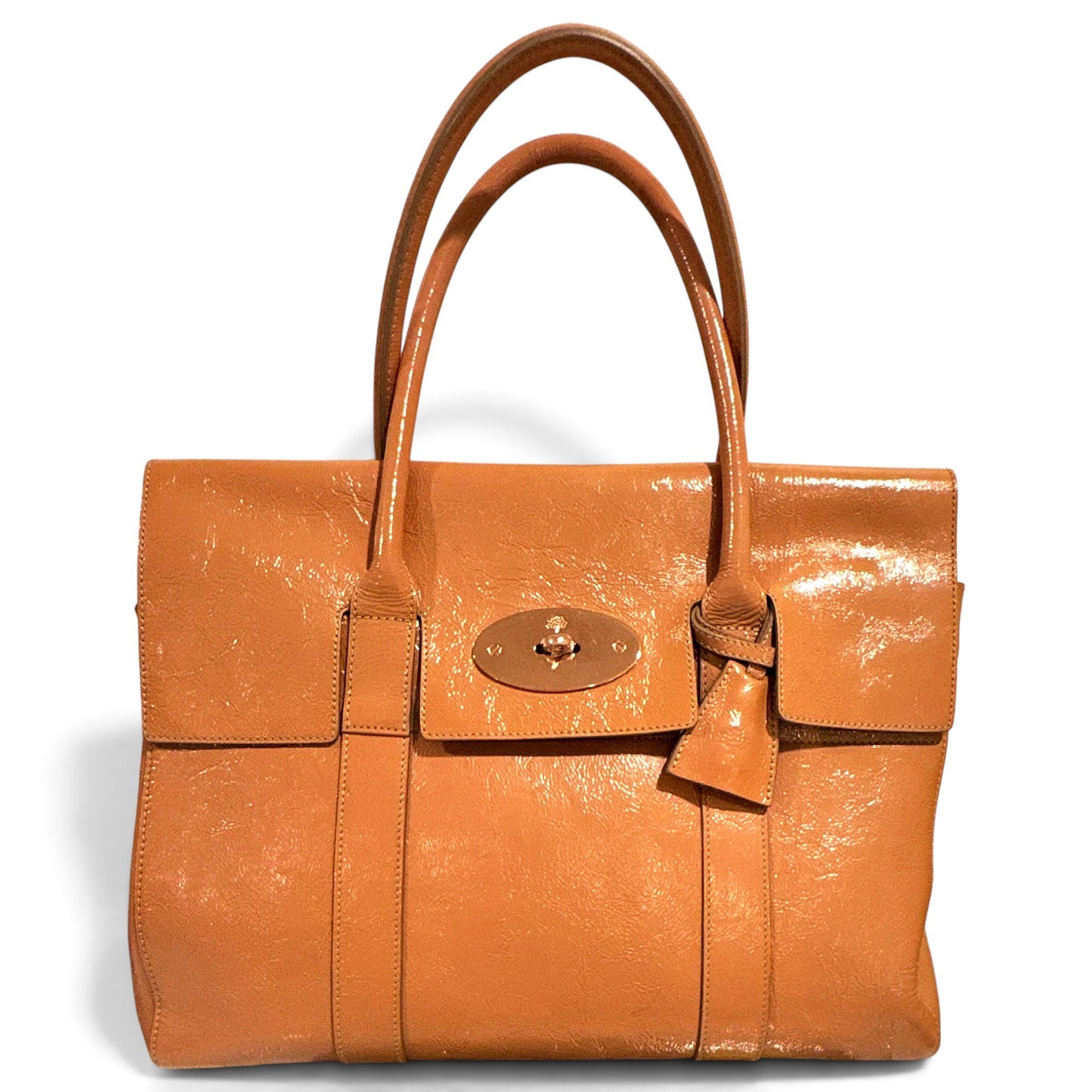 Mulberry Bayswater patent leather tote