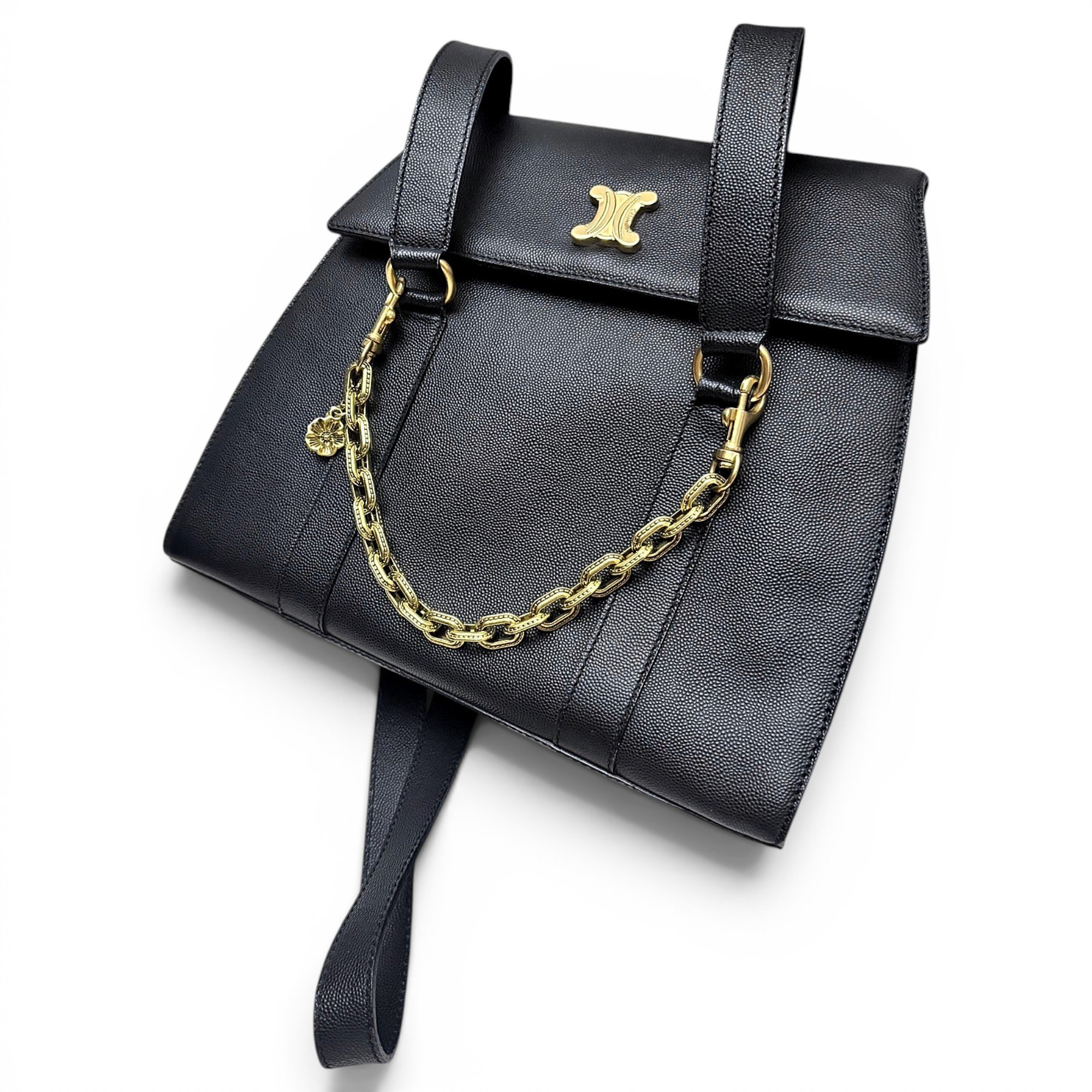 Leather handbag