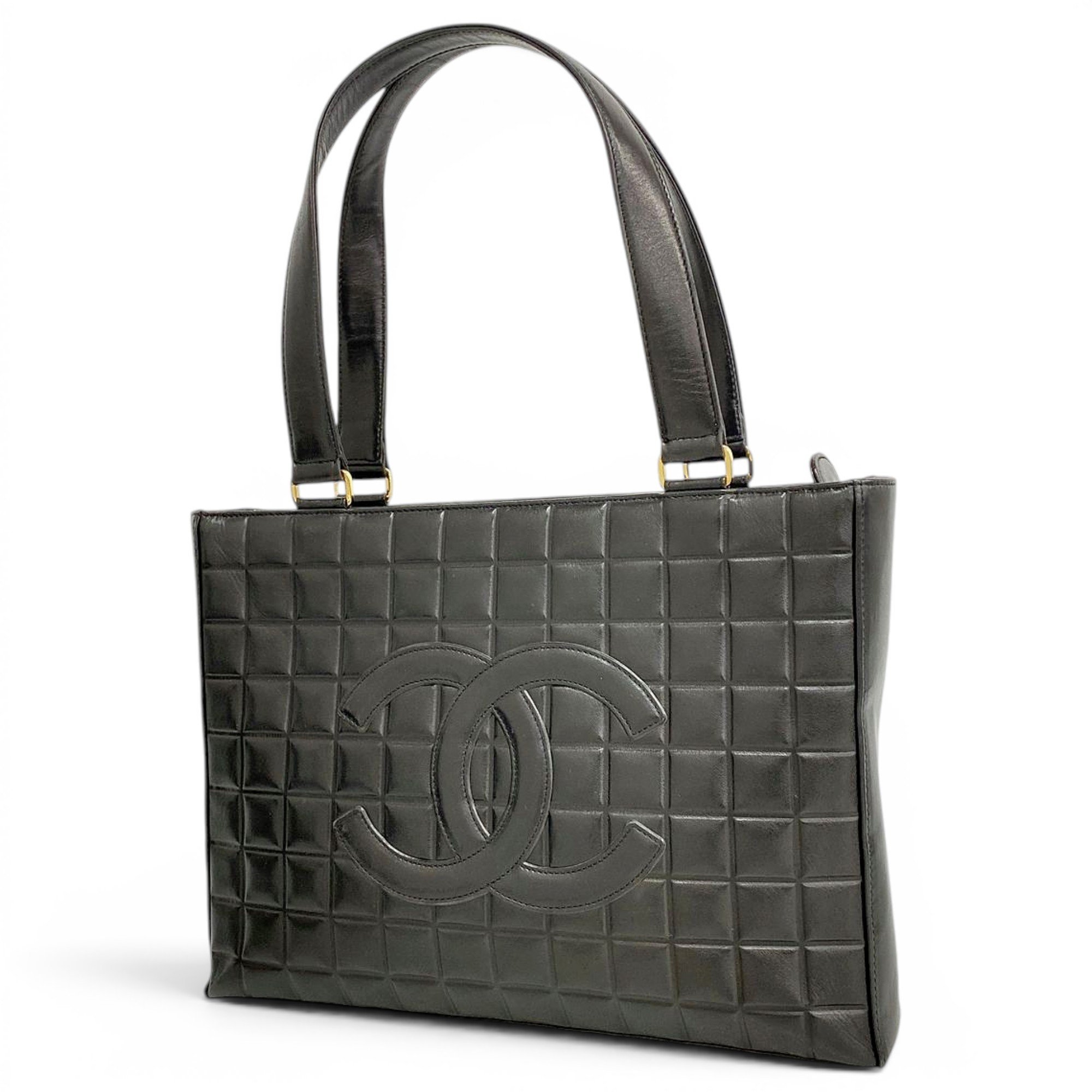 Leather tote