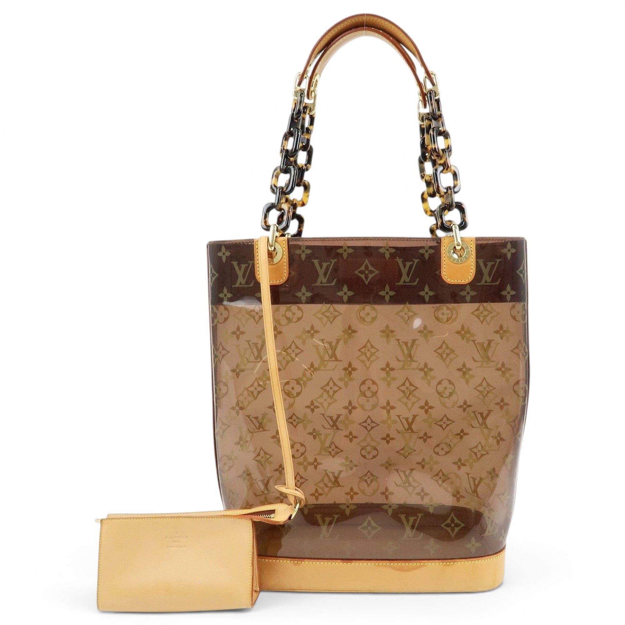 Ambre leather tote