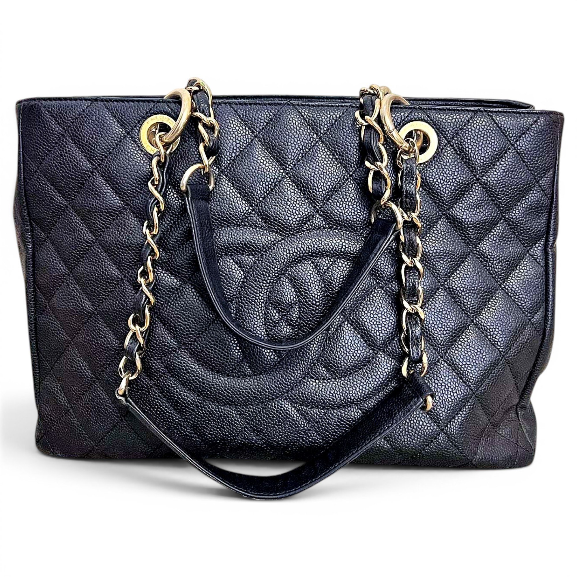 Grand shopping leather handbag