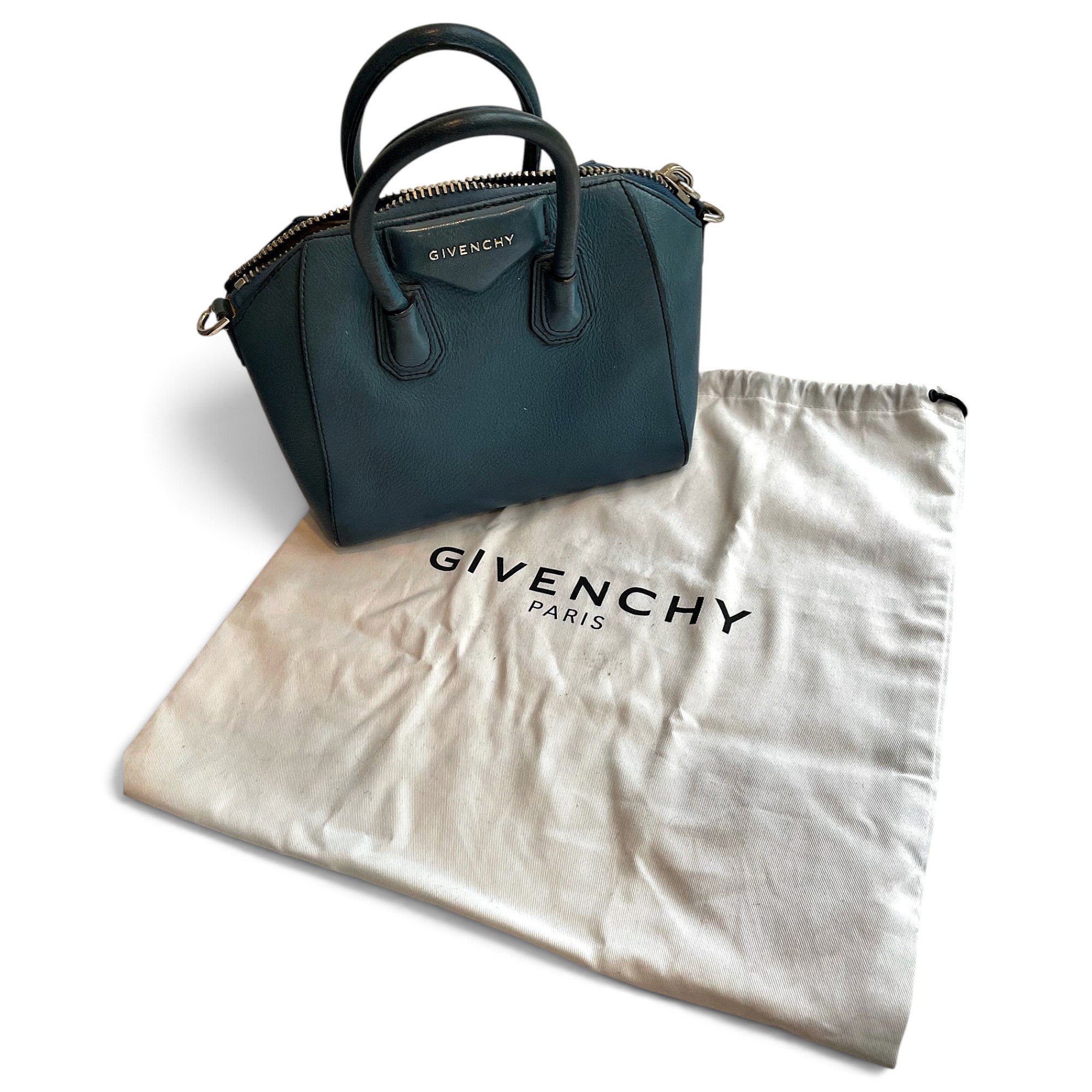 Antigona leather satchel