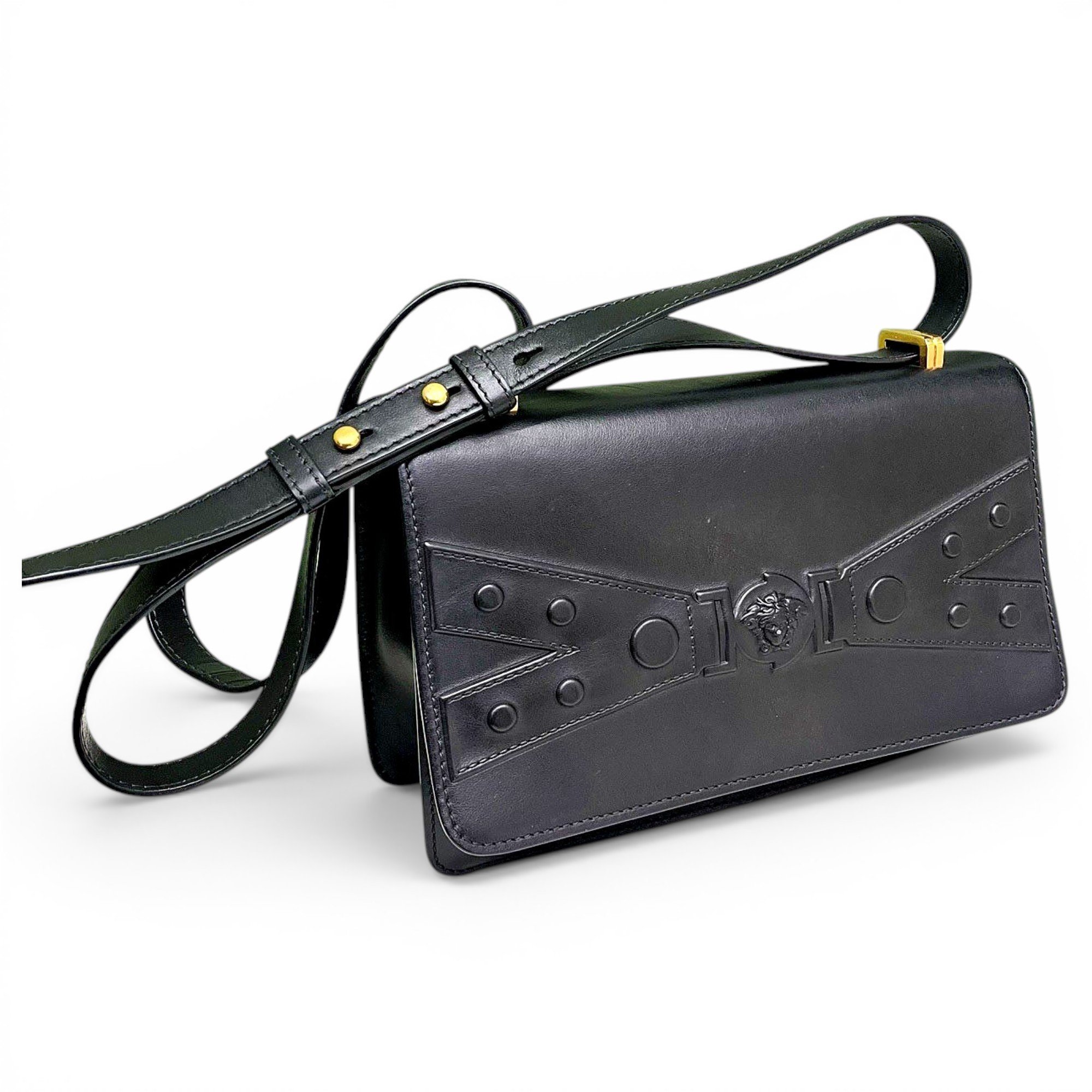 Icon leather handbag