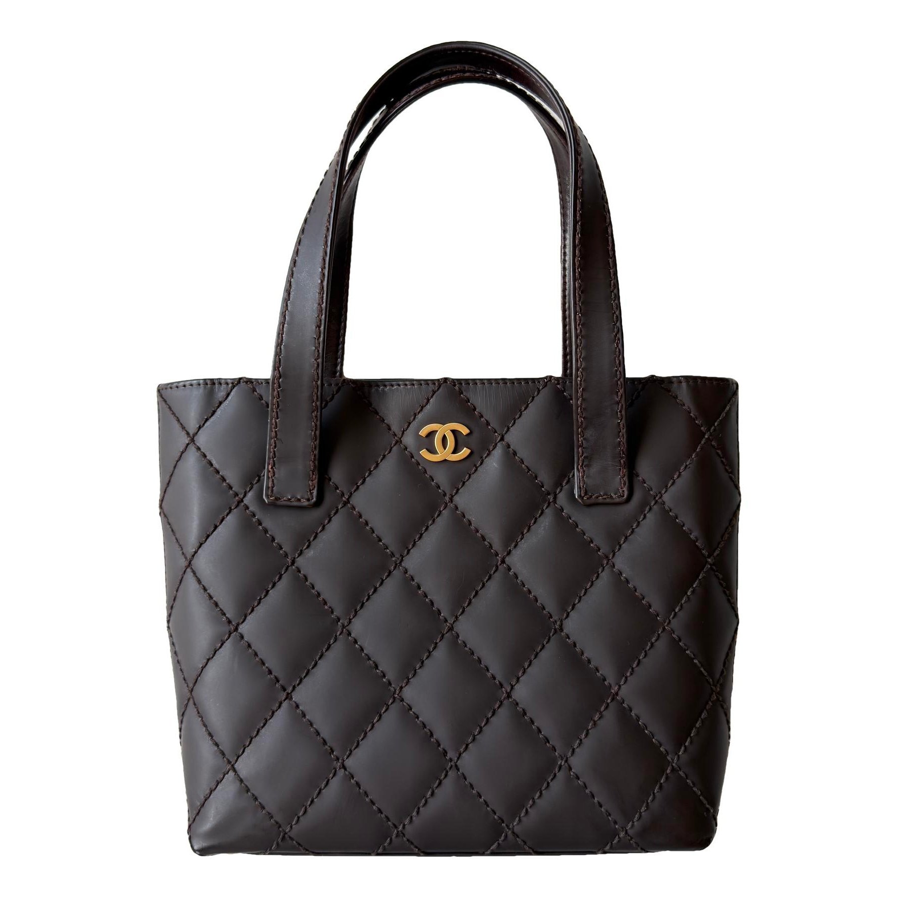 Wild Stitch leather tote