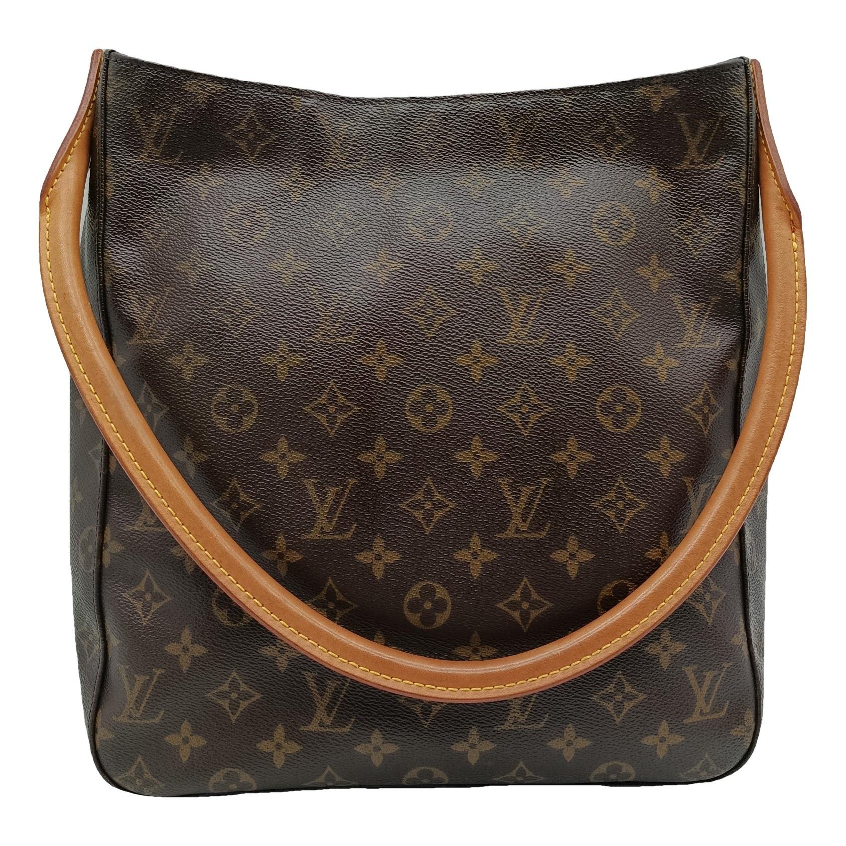 Looping cloth handbag