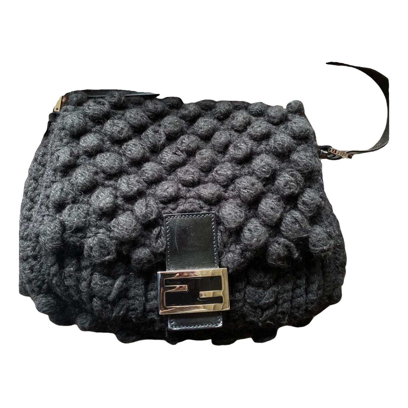 Mamma Baguette wool handbag