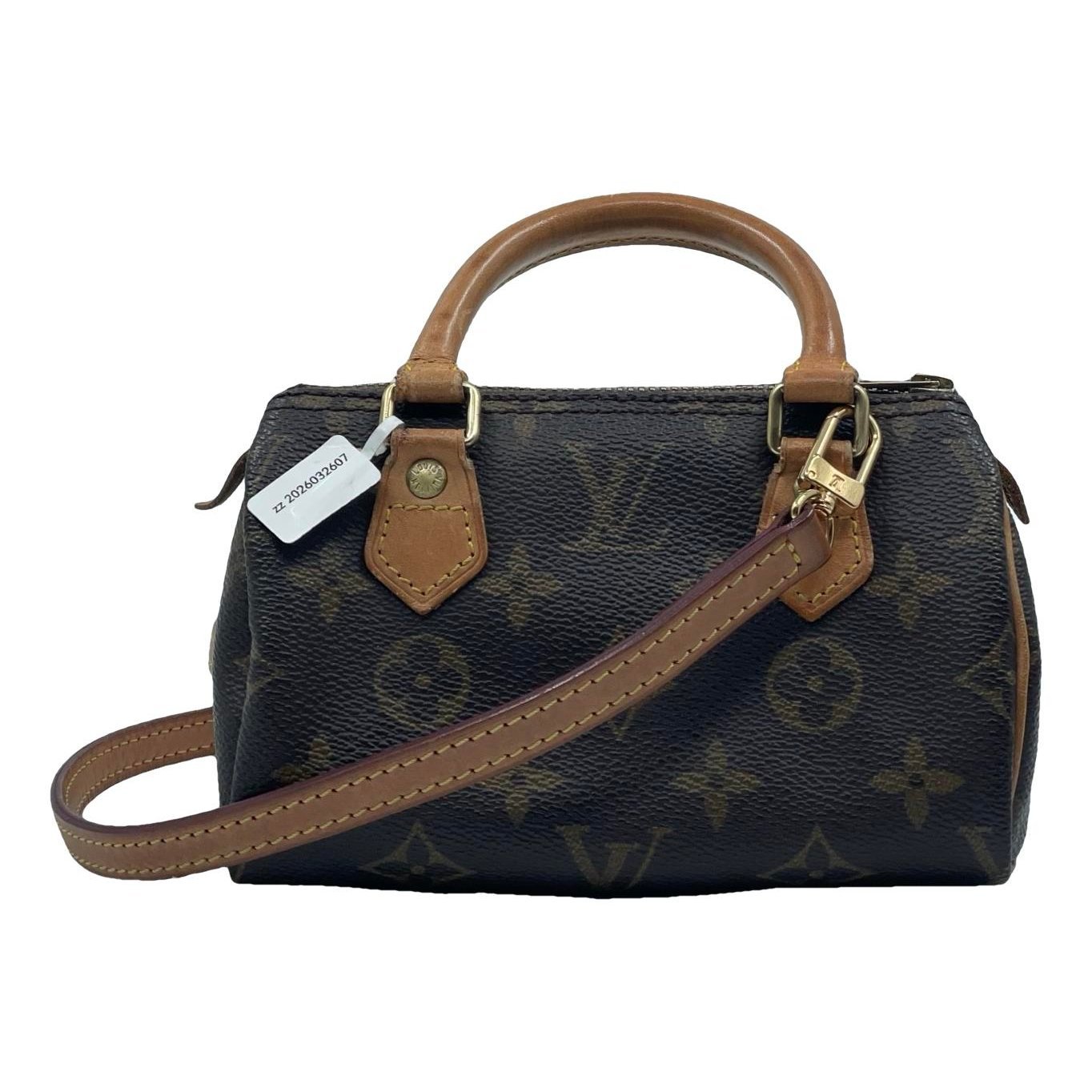 Louis Vuitton Nano Speedy / Mini HL cloth handbag