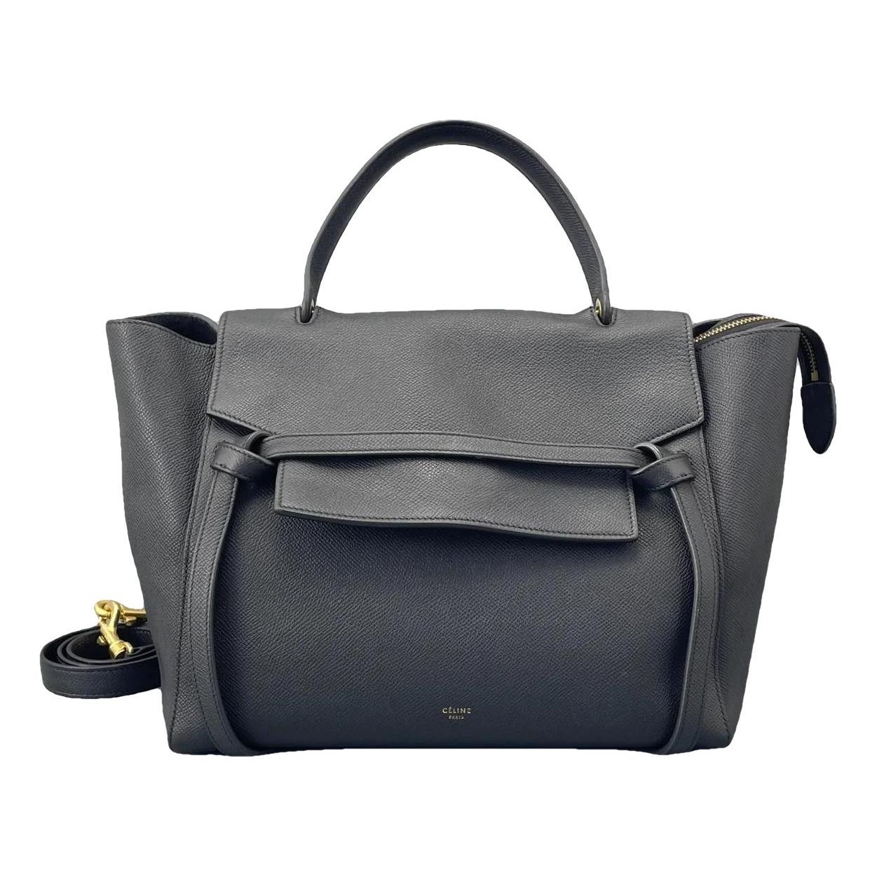 Belt leather mini bag