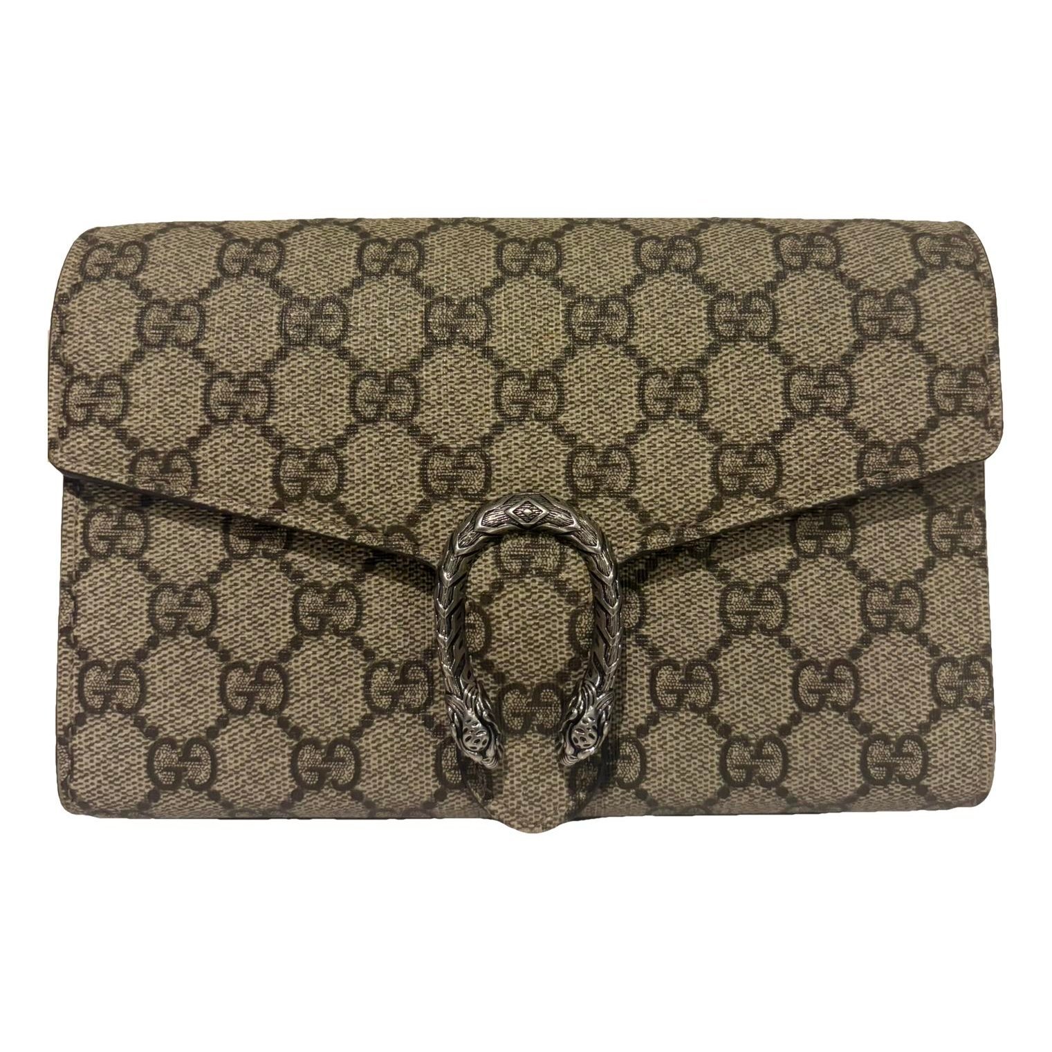 Dionysus leather clutch bag
