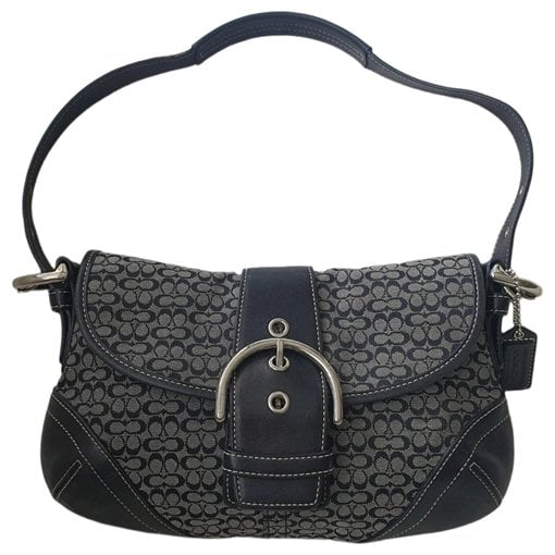 Signature Sufflette leather handbag