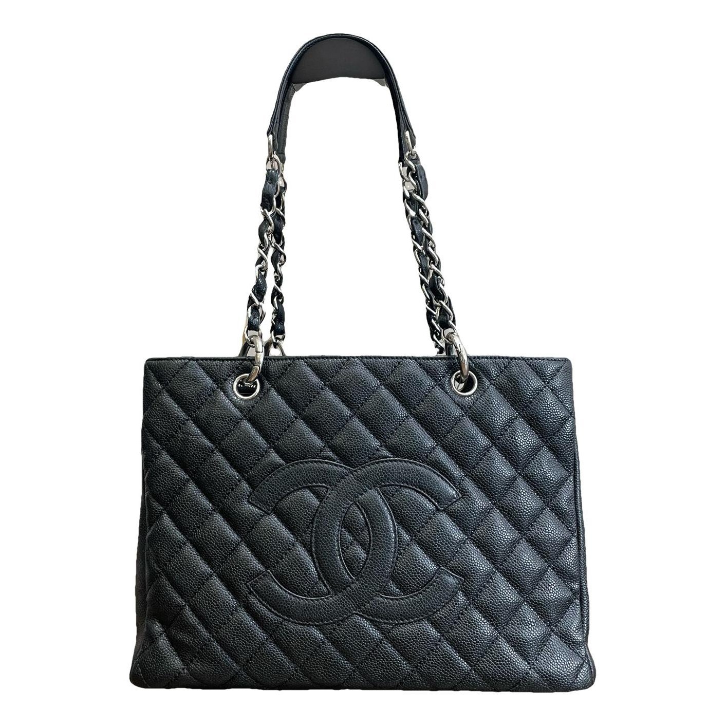 Grand shopping leather tote