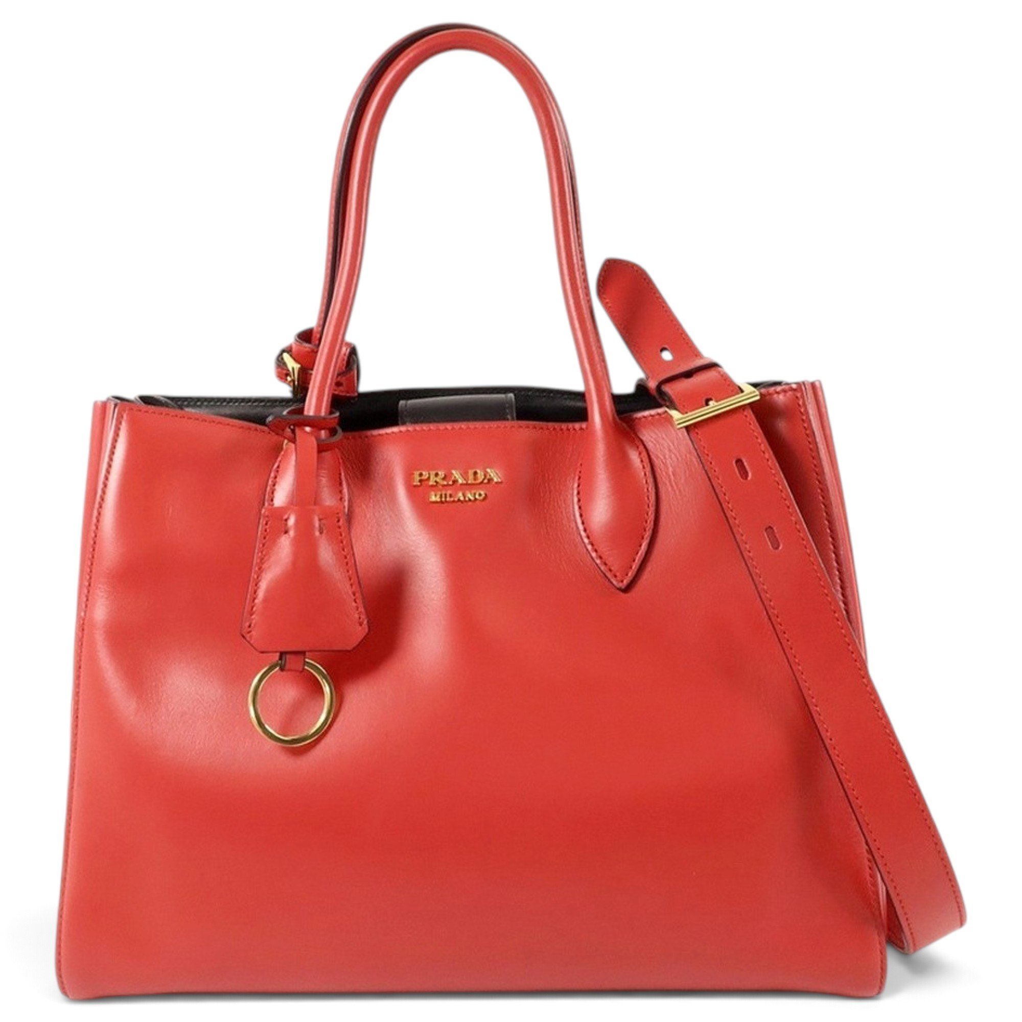 Leather tote