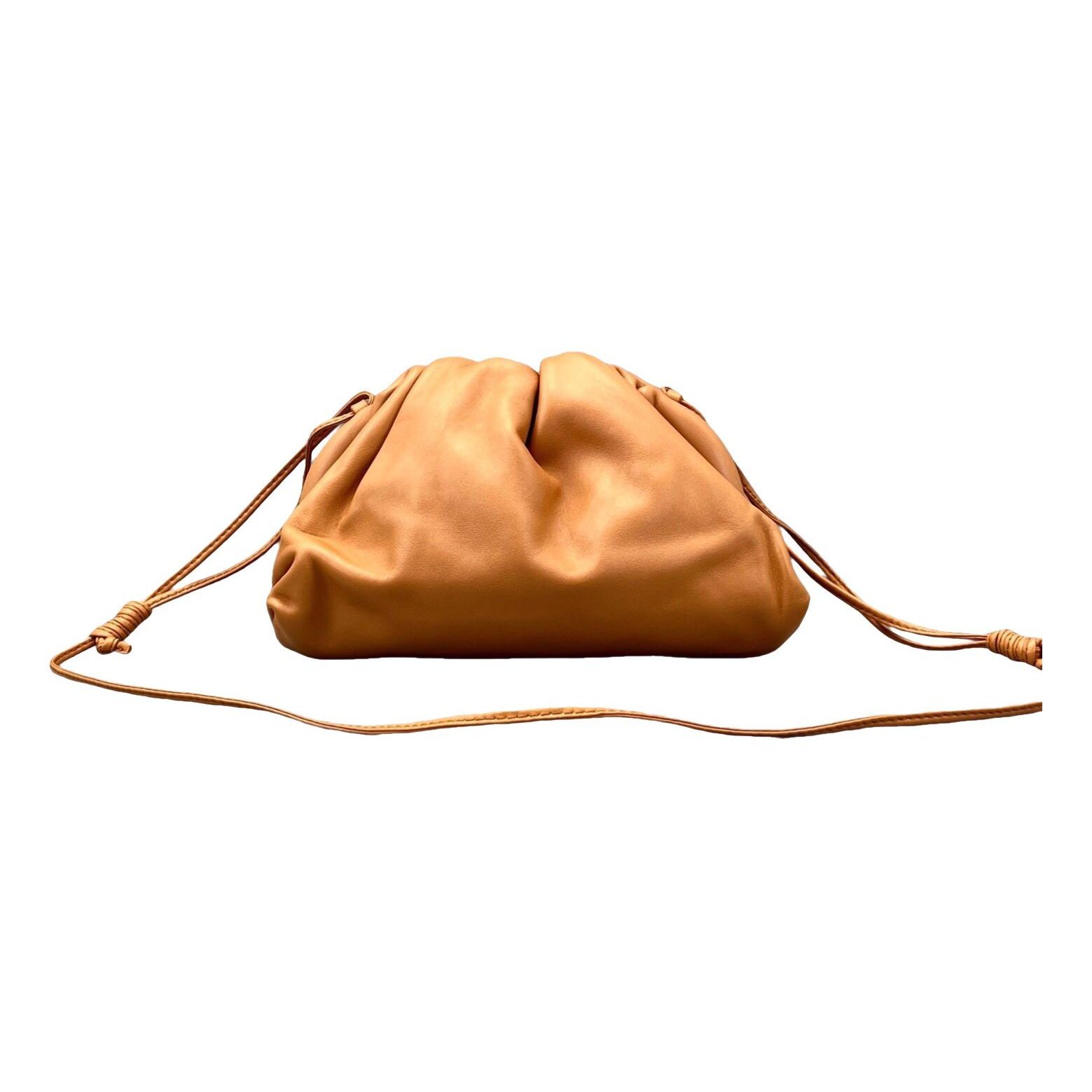 Pouch leather handbag
