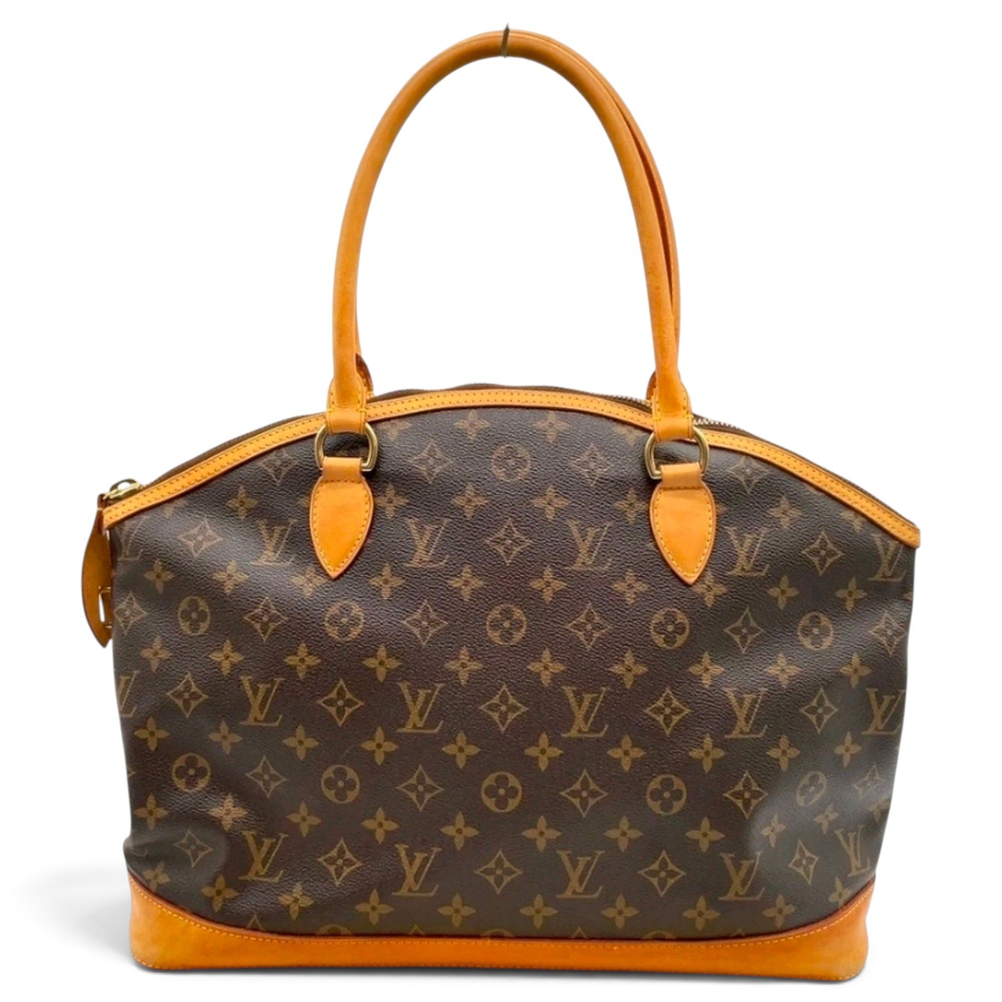 Lockit leather handbag