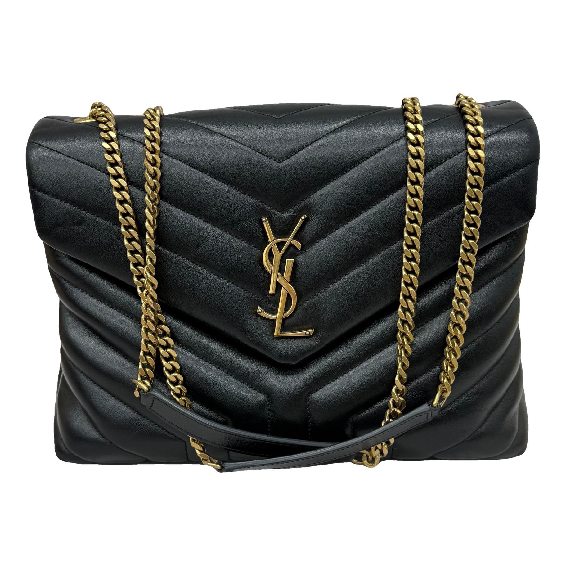 Loulou leather handbag