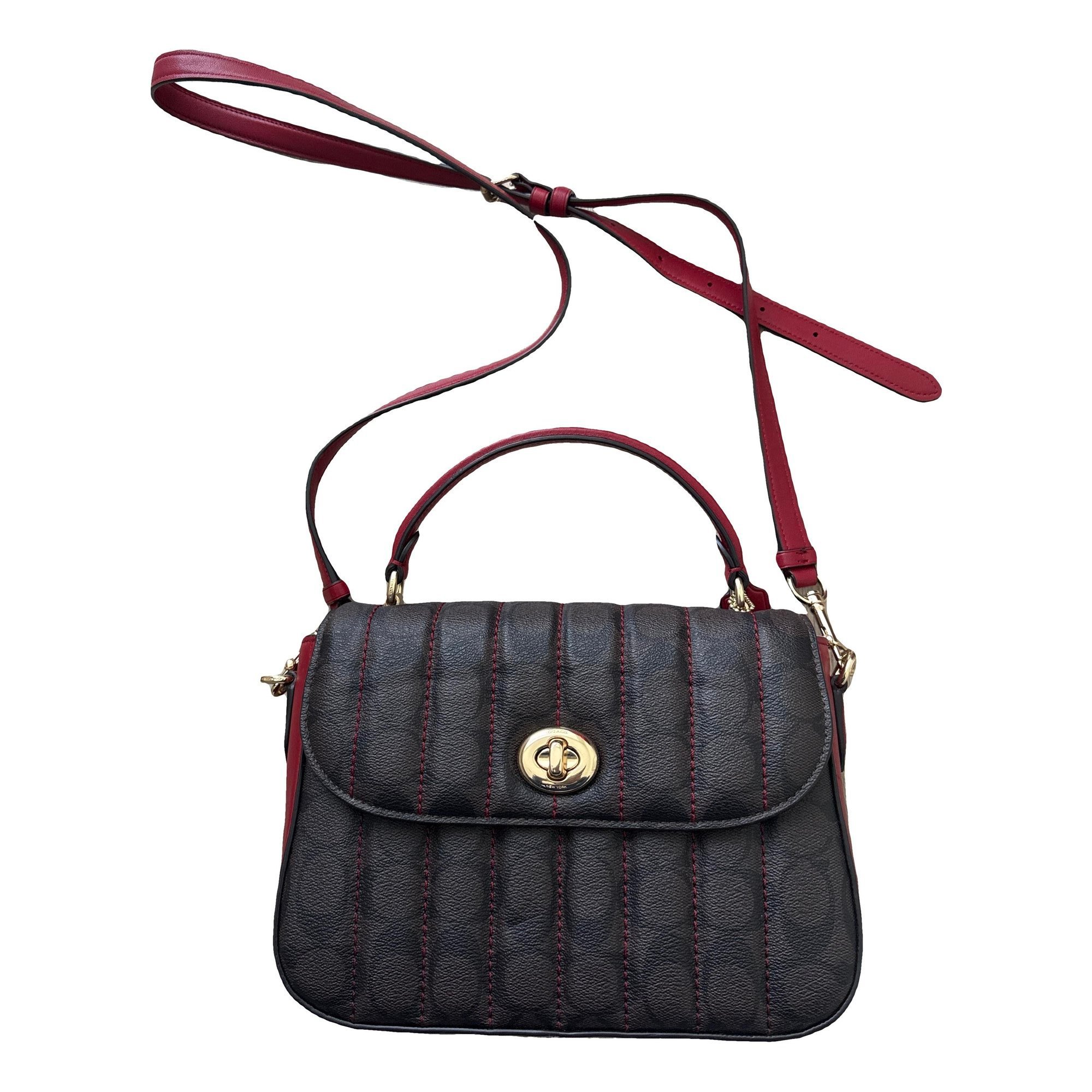 Leather crossbody bag
