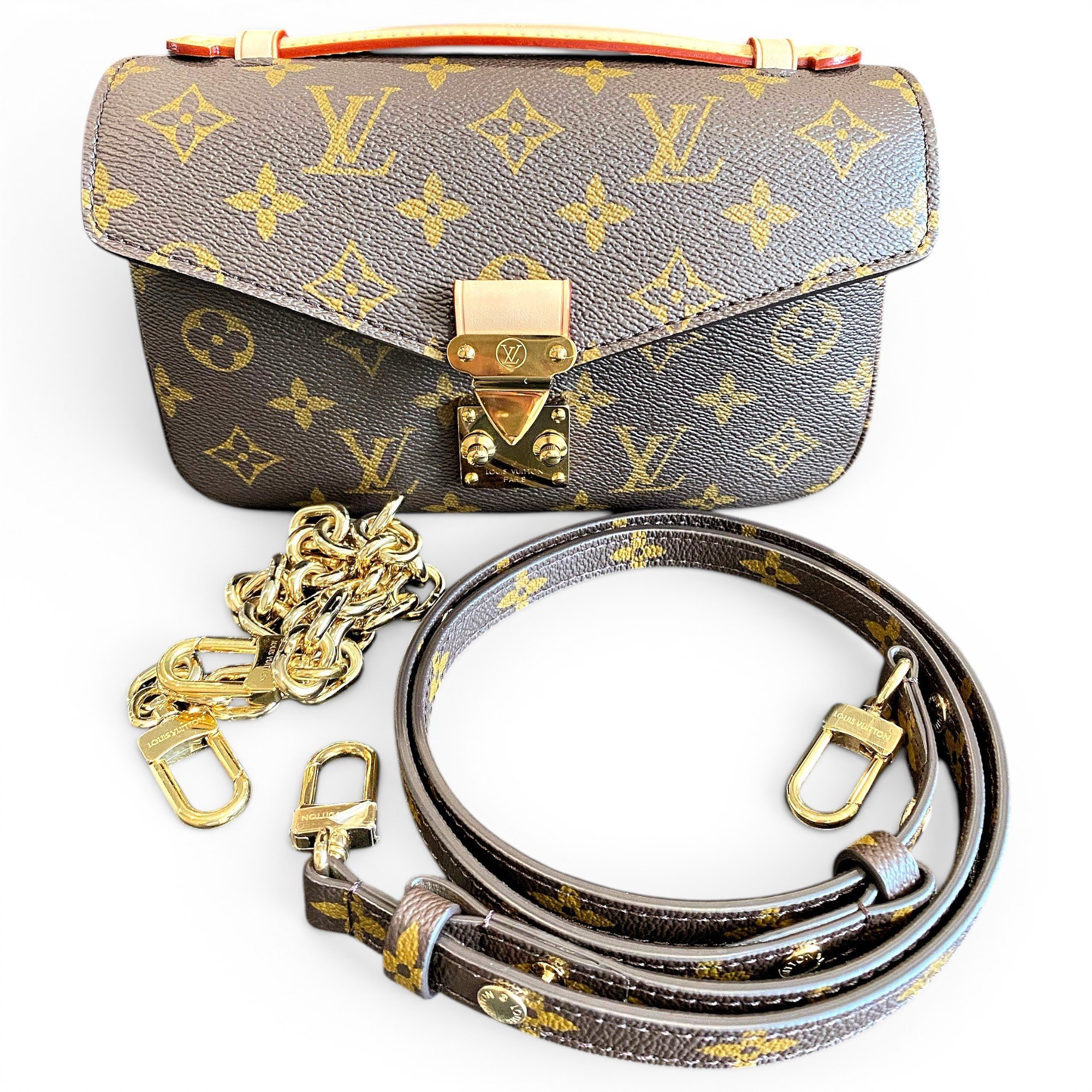 Metis leather crossbody bag
