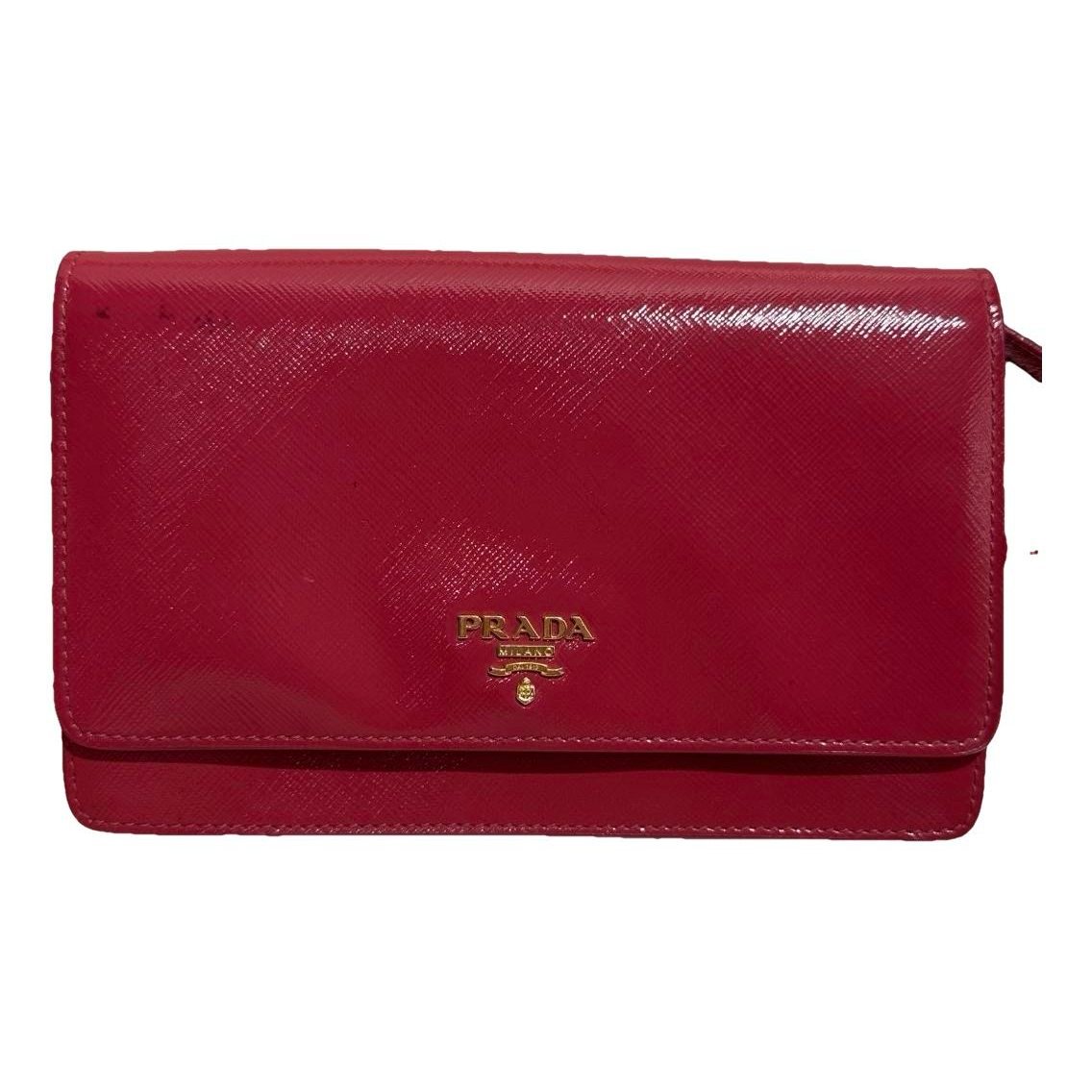 Patent leather crossbody bag