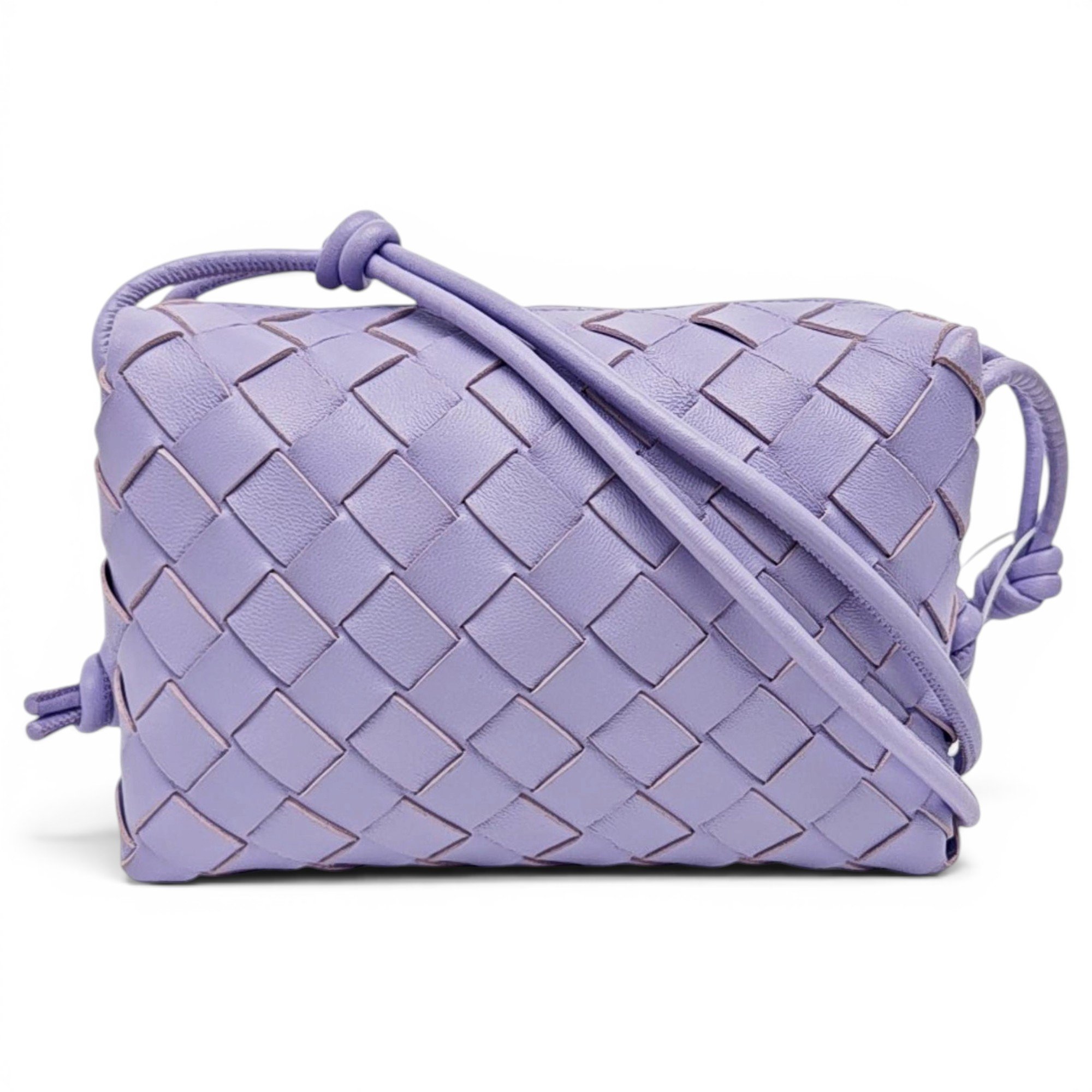 Loop leather crossbody bag