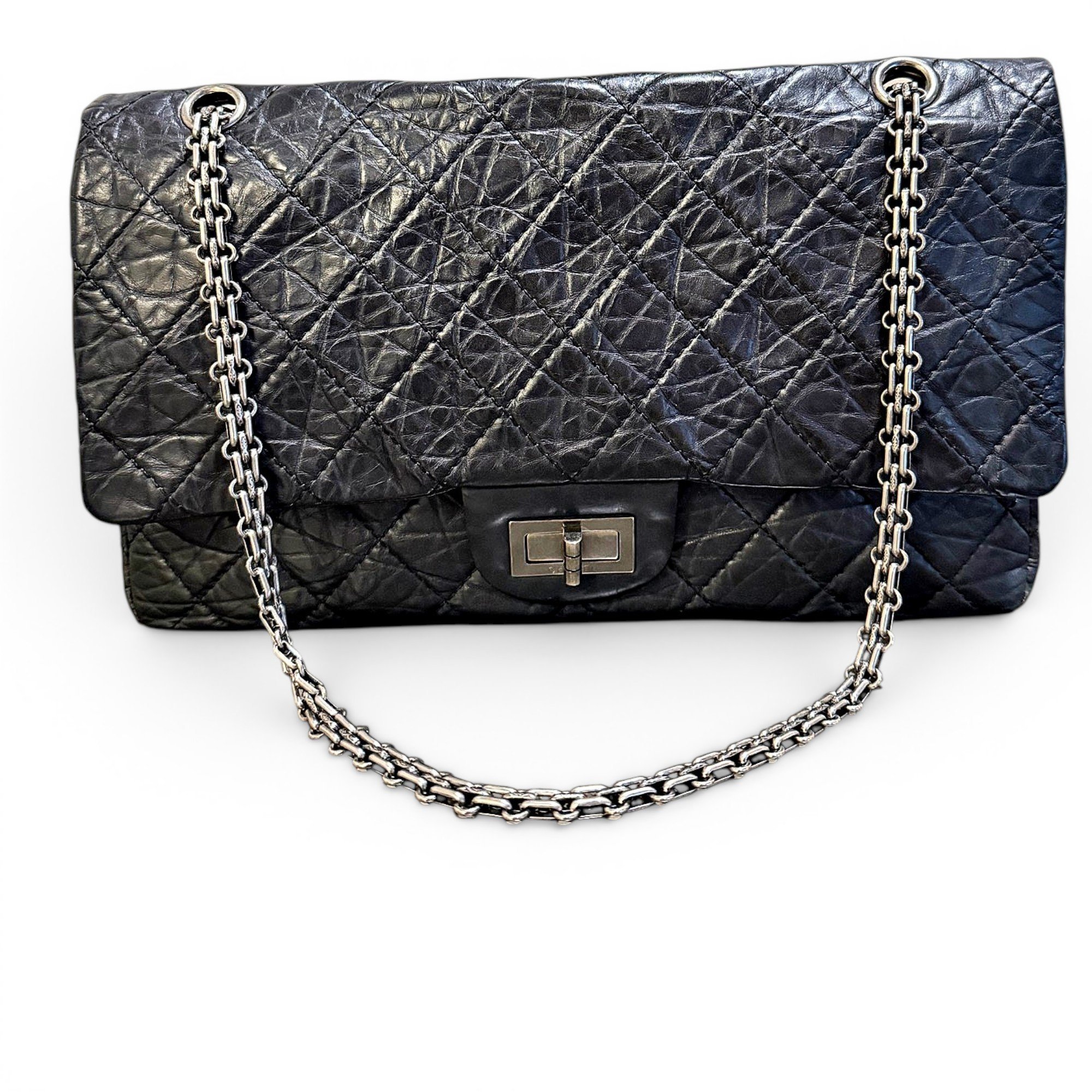 2.55 leather handbag