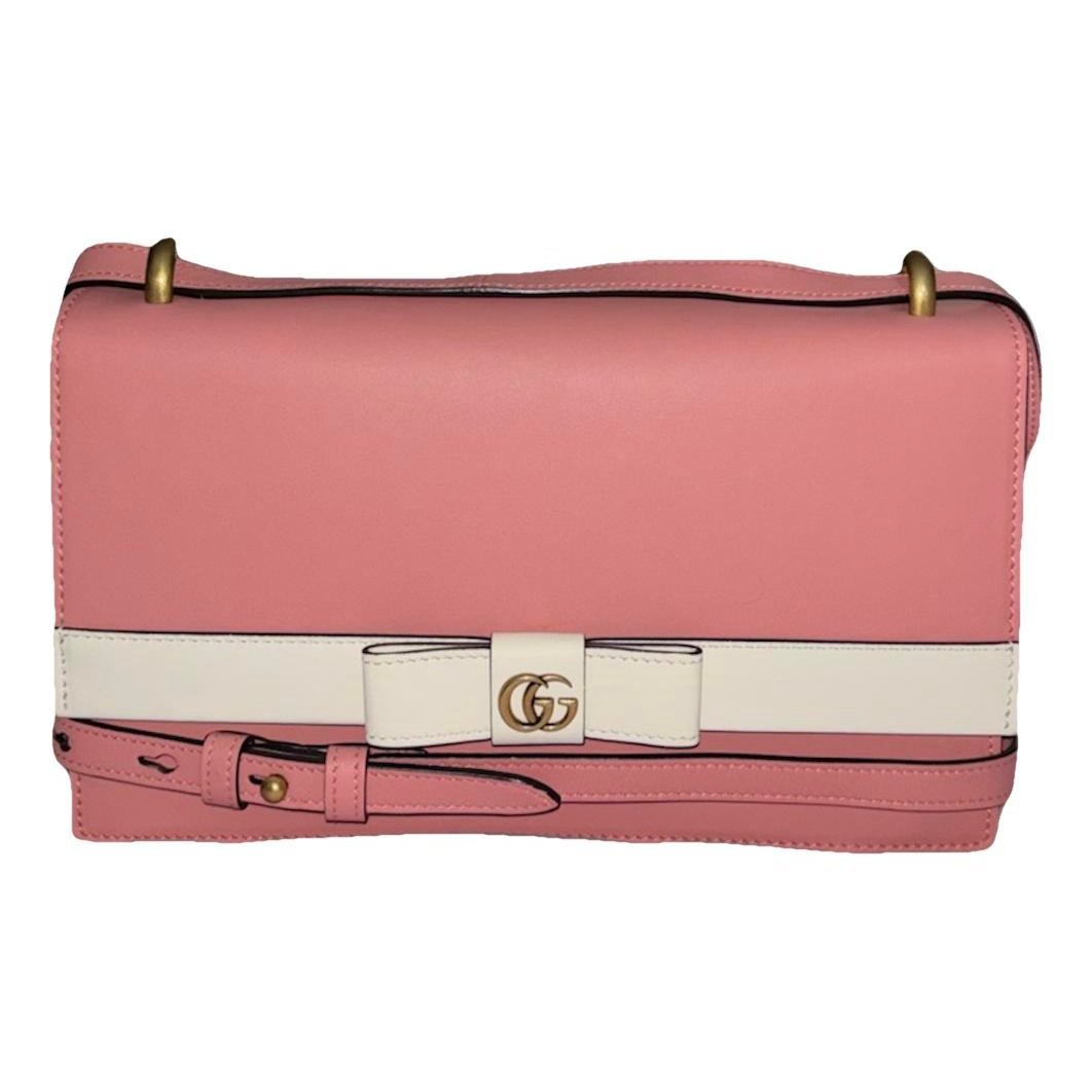 GG Marmont Ribbon leather handbag