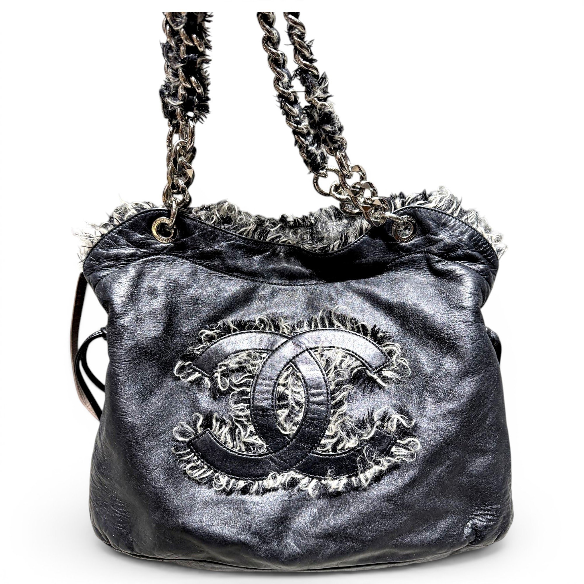 Petite Shopping Tote leather tote