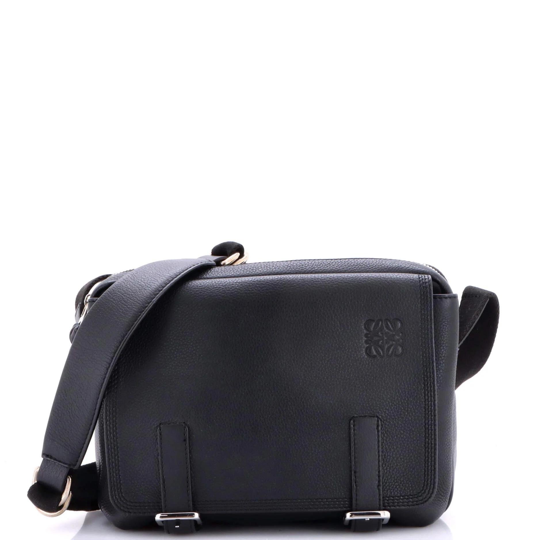 Leather crossbody bag