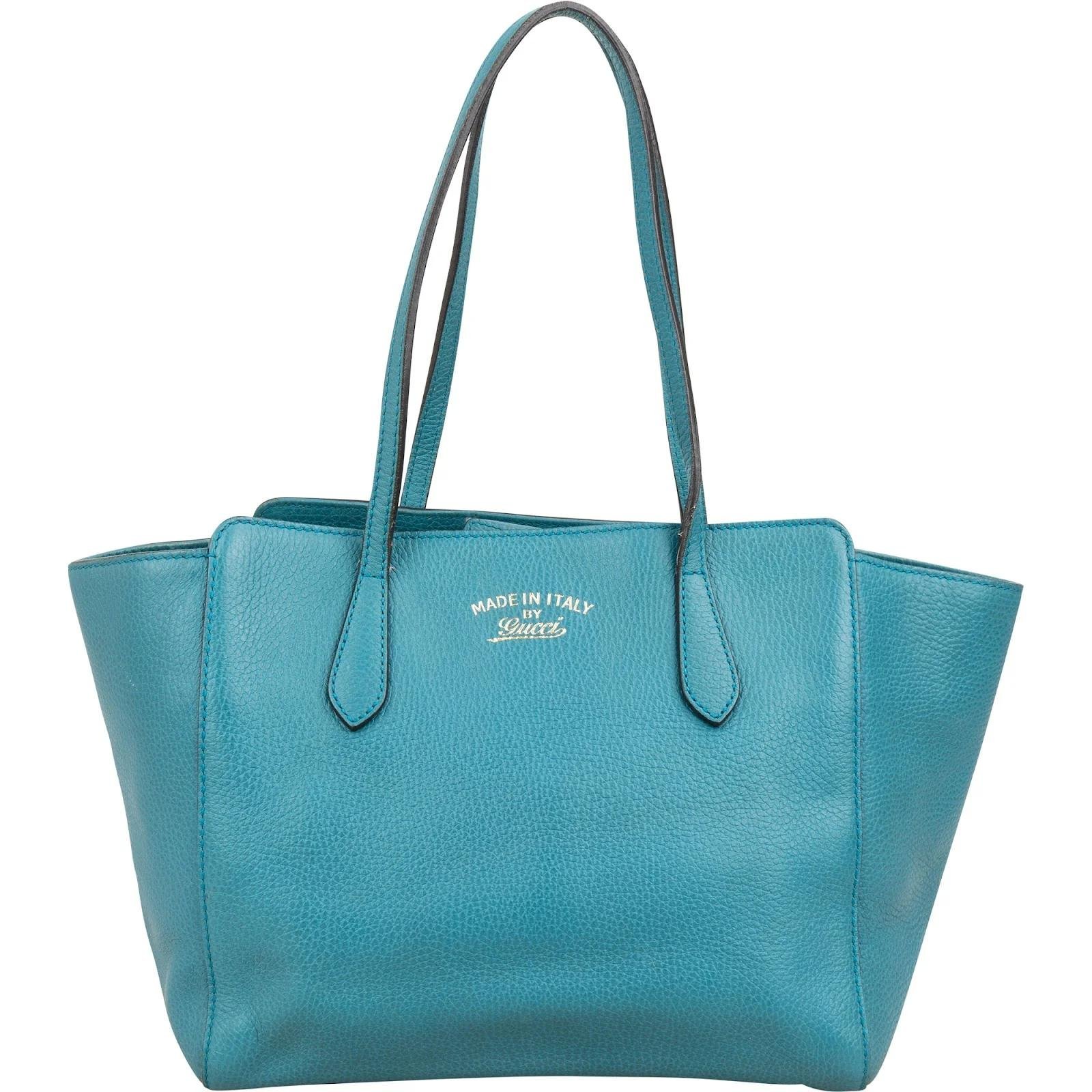 Swing leather handbag