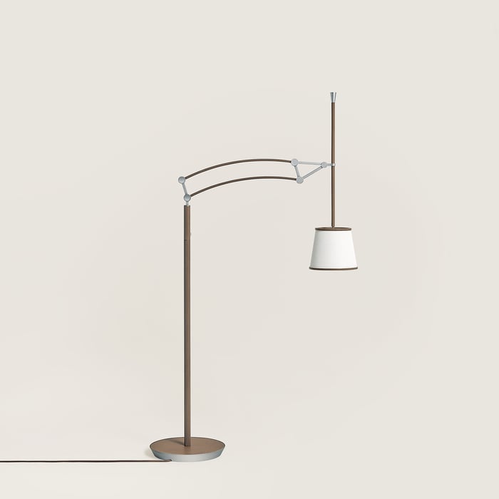 Étoupe Pantographe Reading Floor Lamp