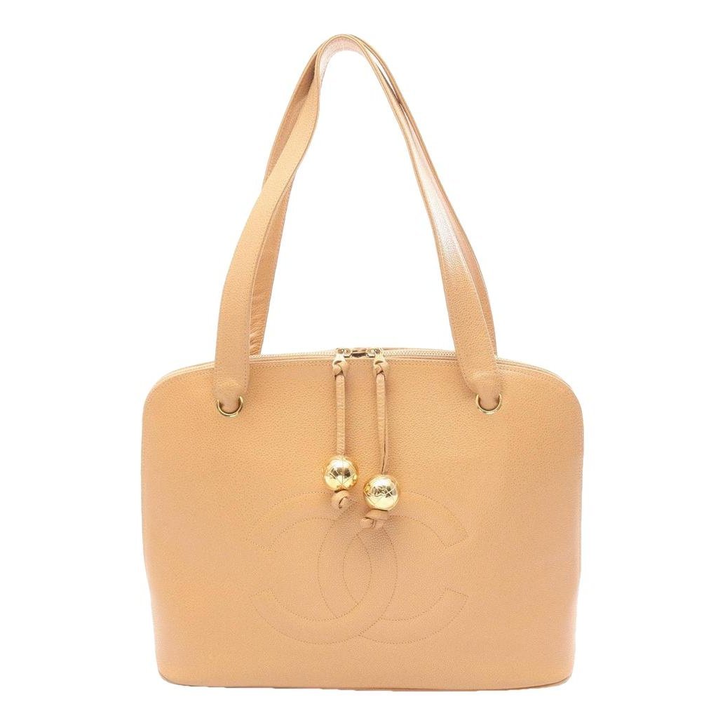 Leather tote