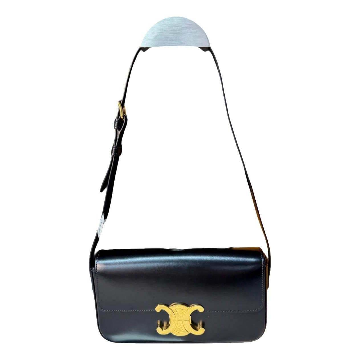 Triomphe Long leather handbag
