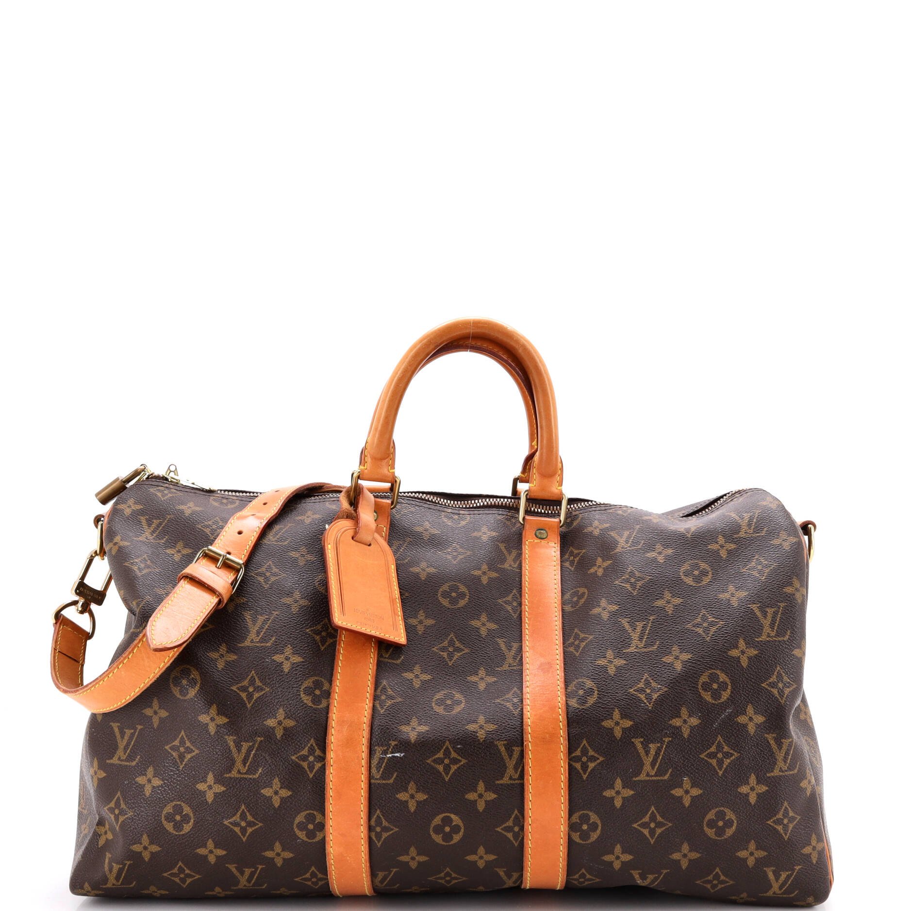 Keepall Bandouliere Bag Monogram Canvas 45